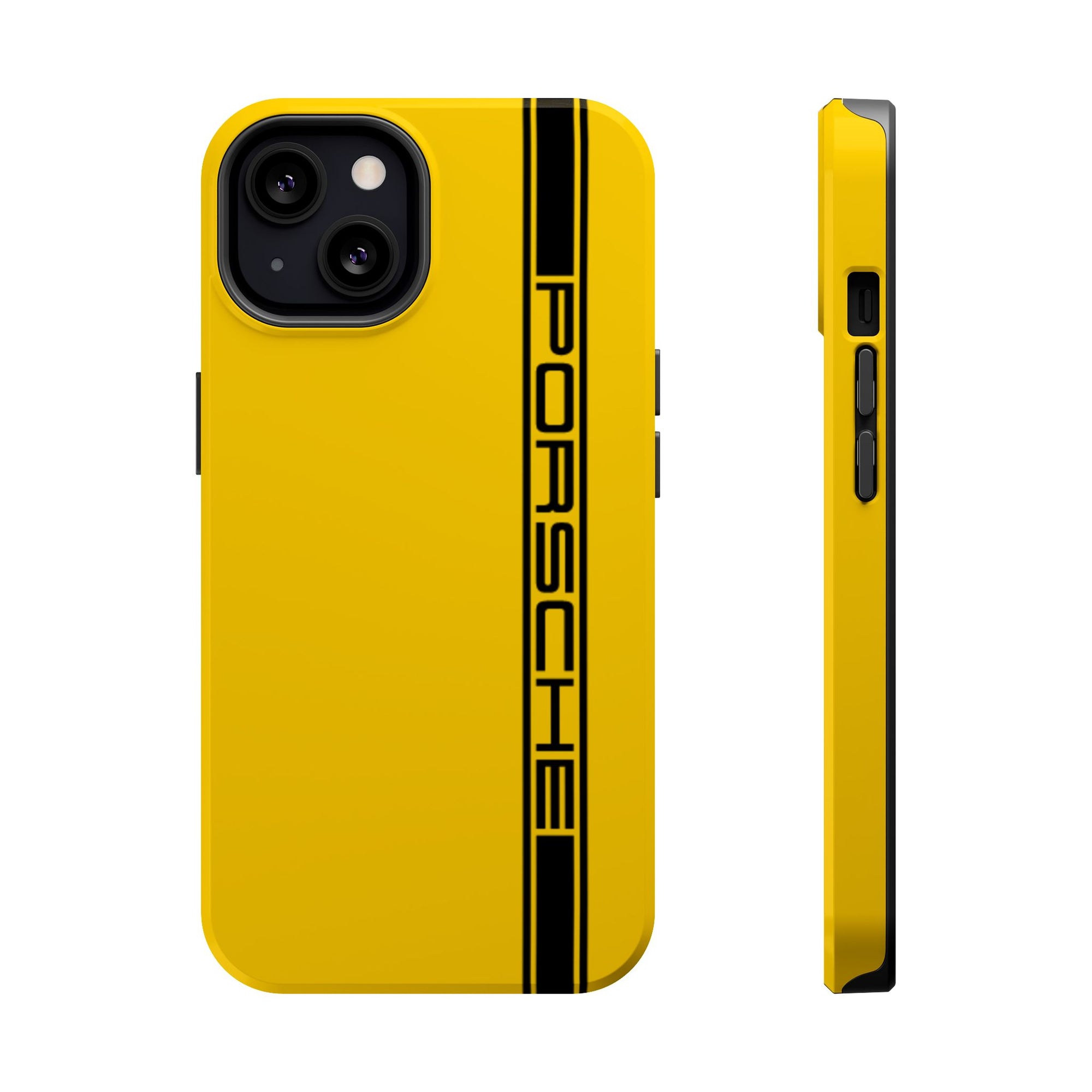 Porsche Speed yellow inspired Magnetic Tough Cases