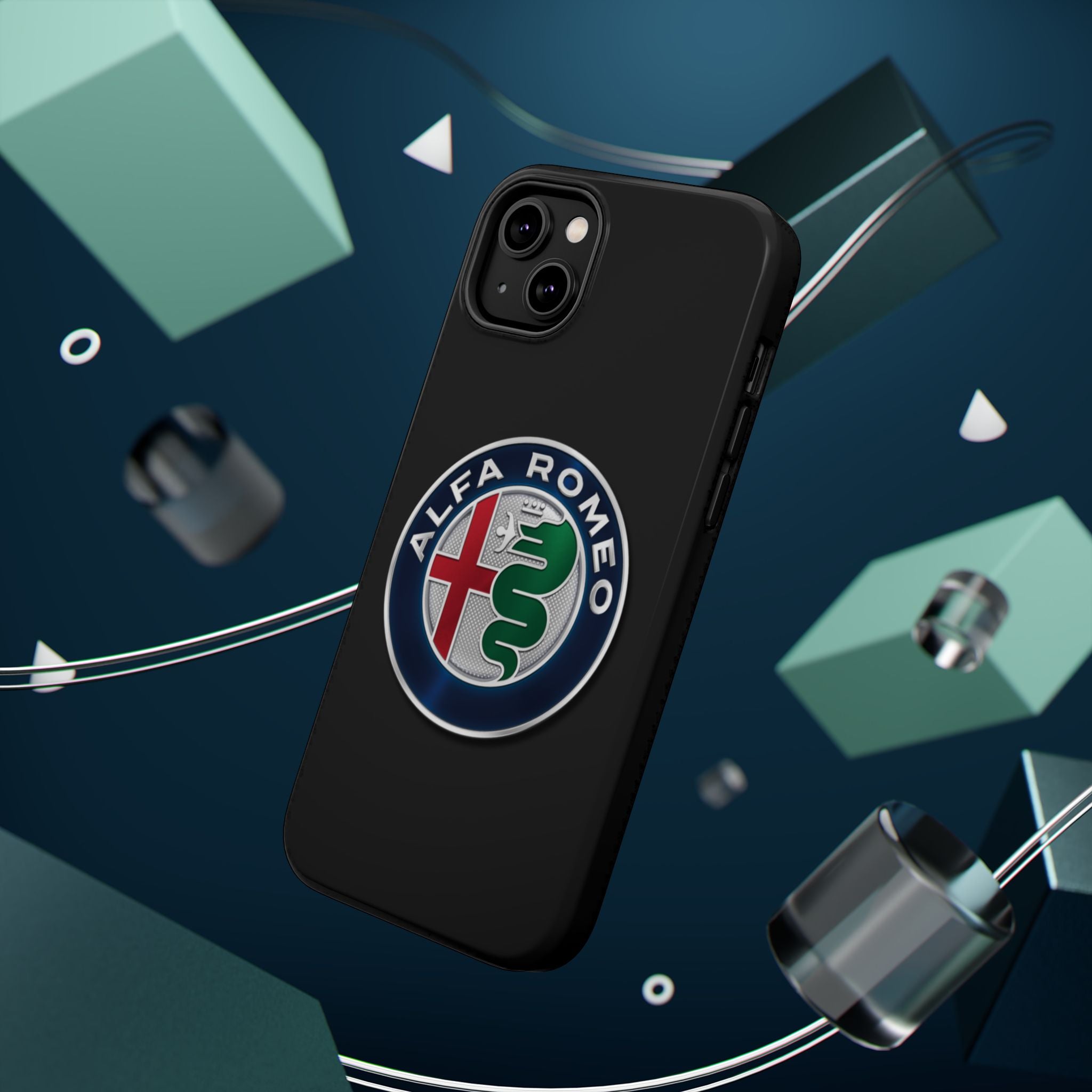Vesuvio Gray inspired Magnetic Tough Cases