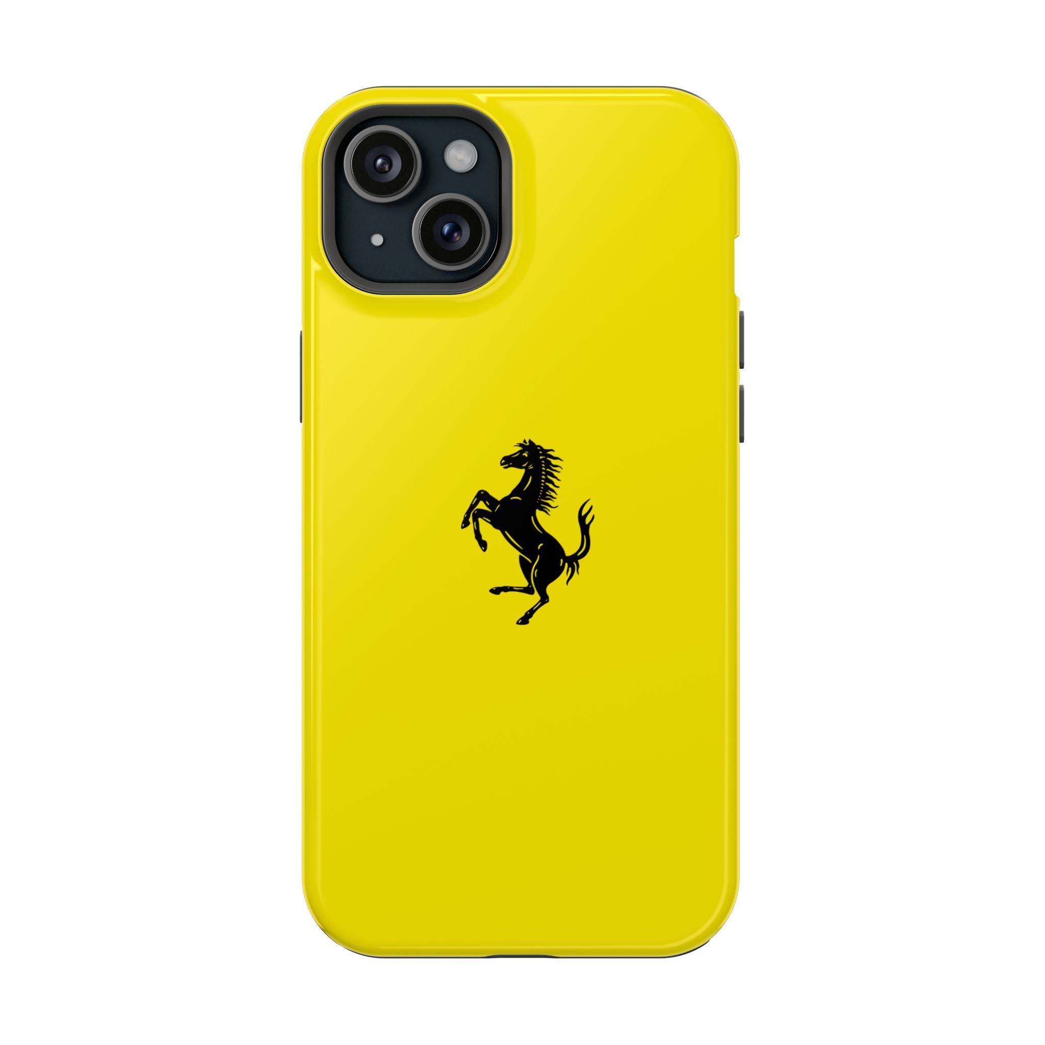 Ferrari horse Giallo Modena inspired Tough Cases