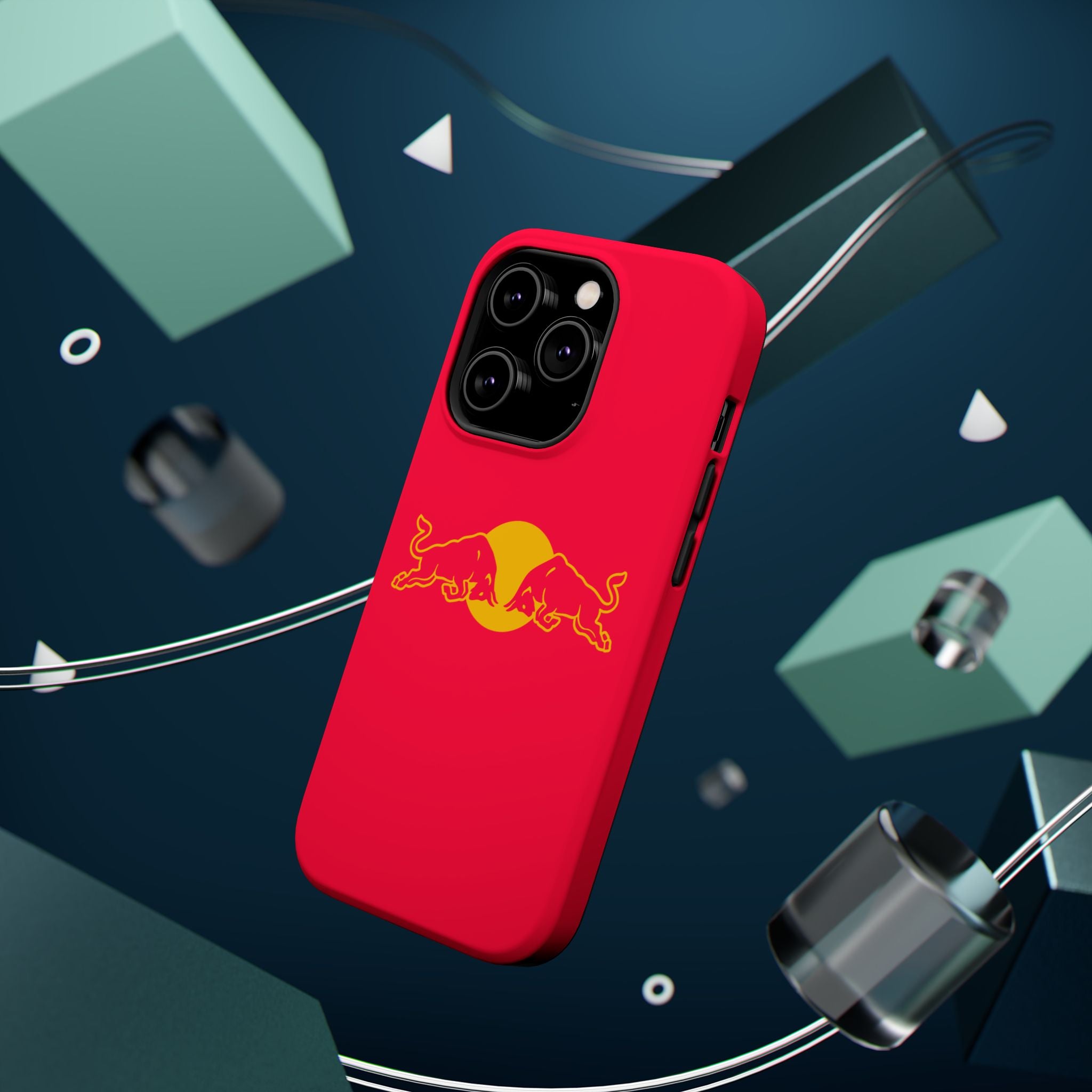 Red Bull red inspired Magnetic Tough Cases