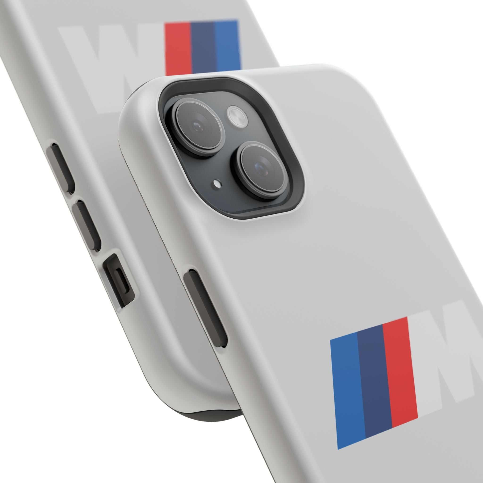 M badge inspired Magnetic Tough Cases