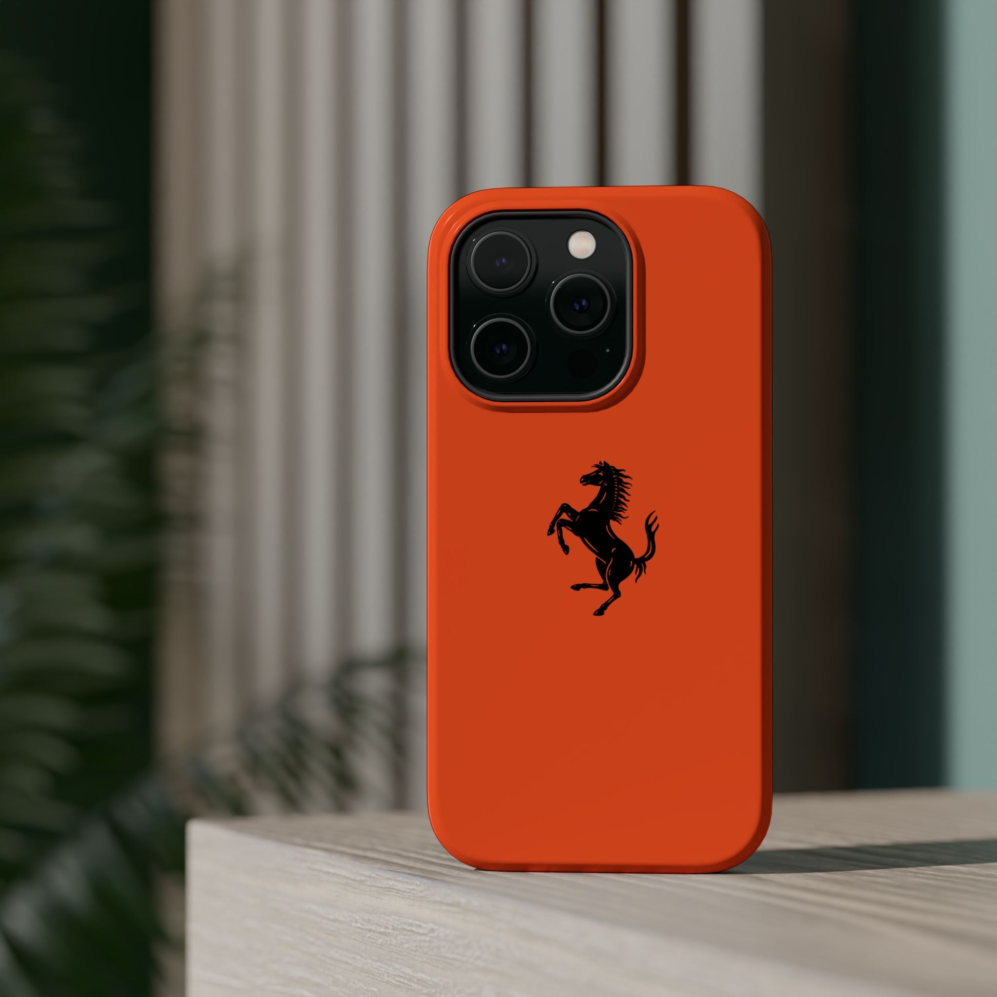 Ferrari horse Rosso Dino inspired Magnetic Tough Cases