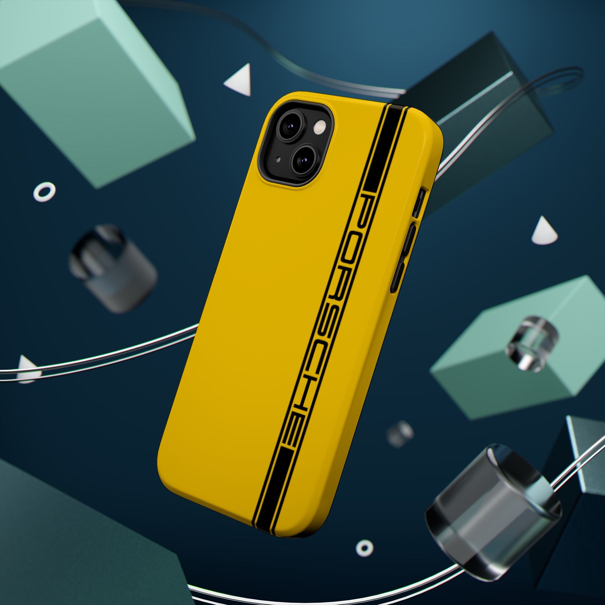 Porsche Speed yellow inspired Magnetic Tough Cases