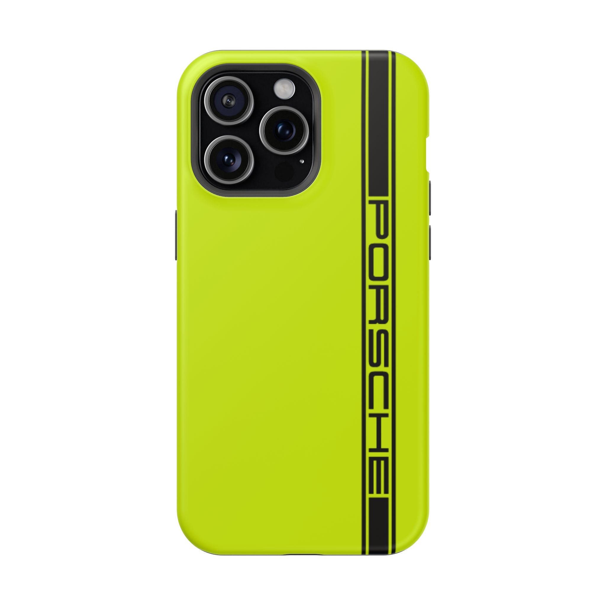 Porsche Acid Green Magnetic Tough Cases
