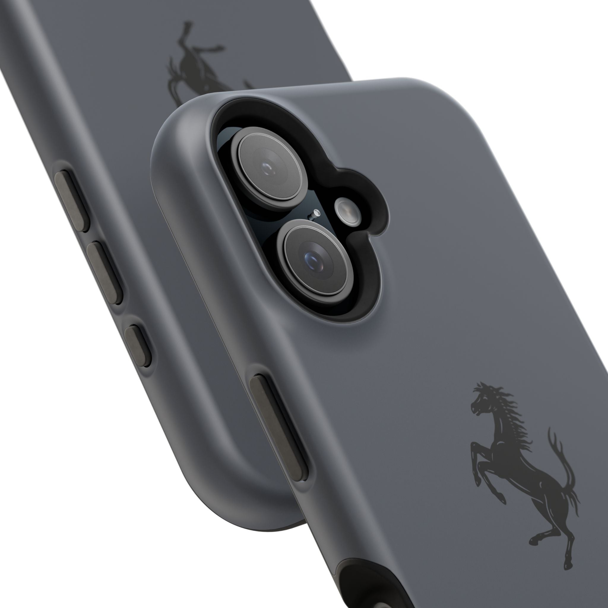 Ferrari horse Grigio silverstone inspired Magnetic Tough Cases