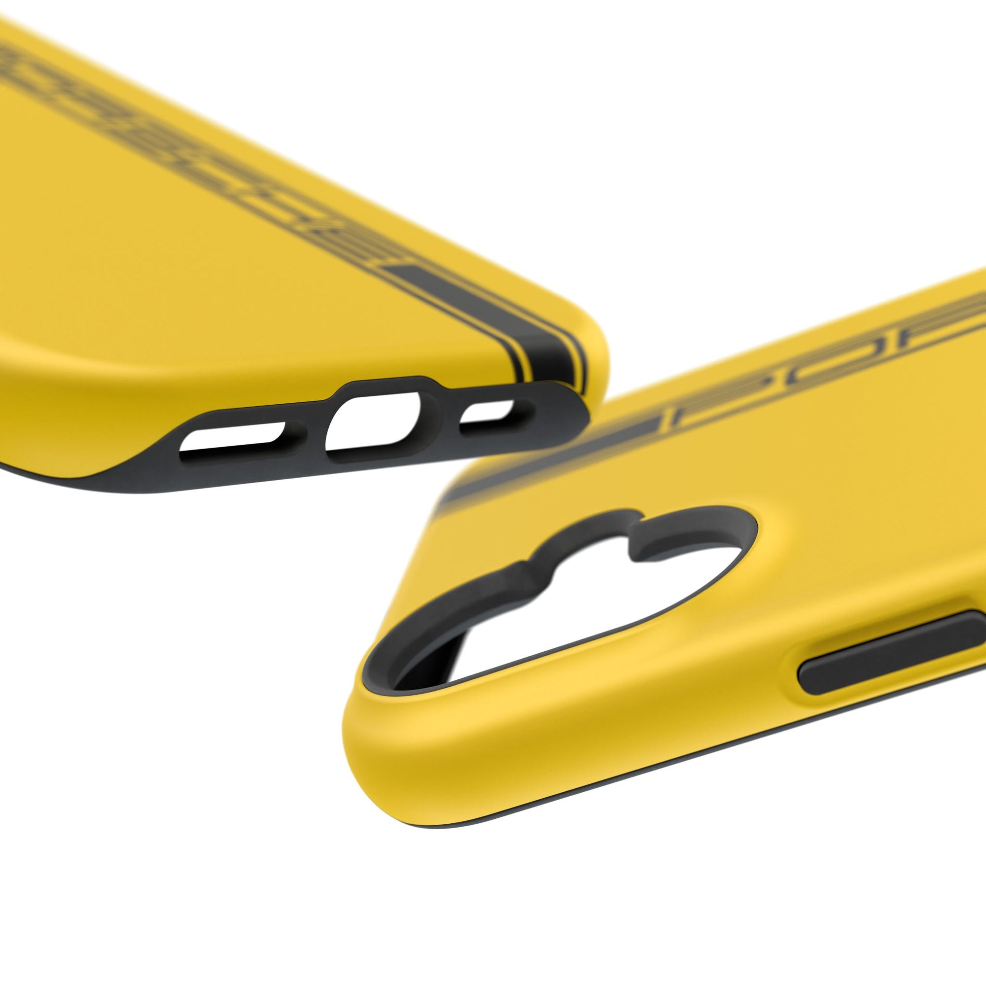 Porsche Speed yellow inspired Magnetic Tough Cases