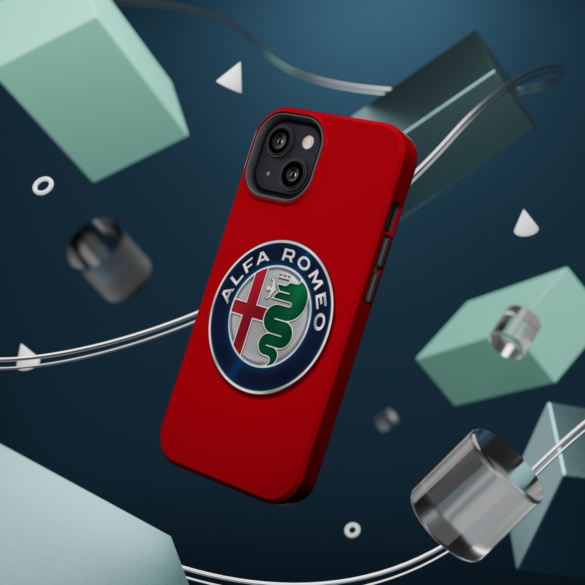 Alfa Romeo Red inspired Magnetic Tough Cases