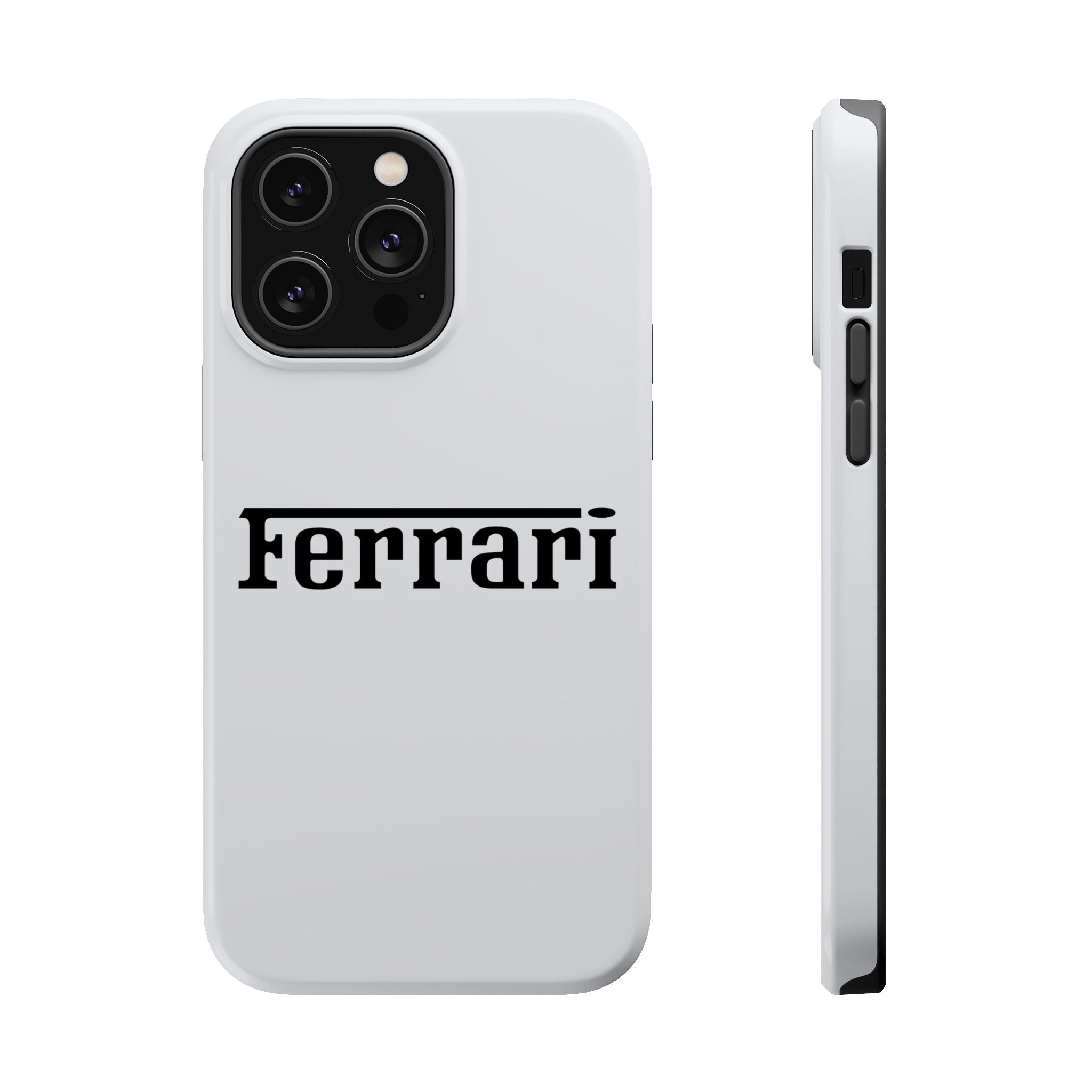 Ferrari Bianco Avus inspired Magnetic Tough Cases