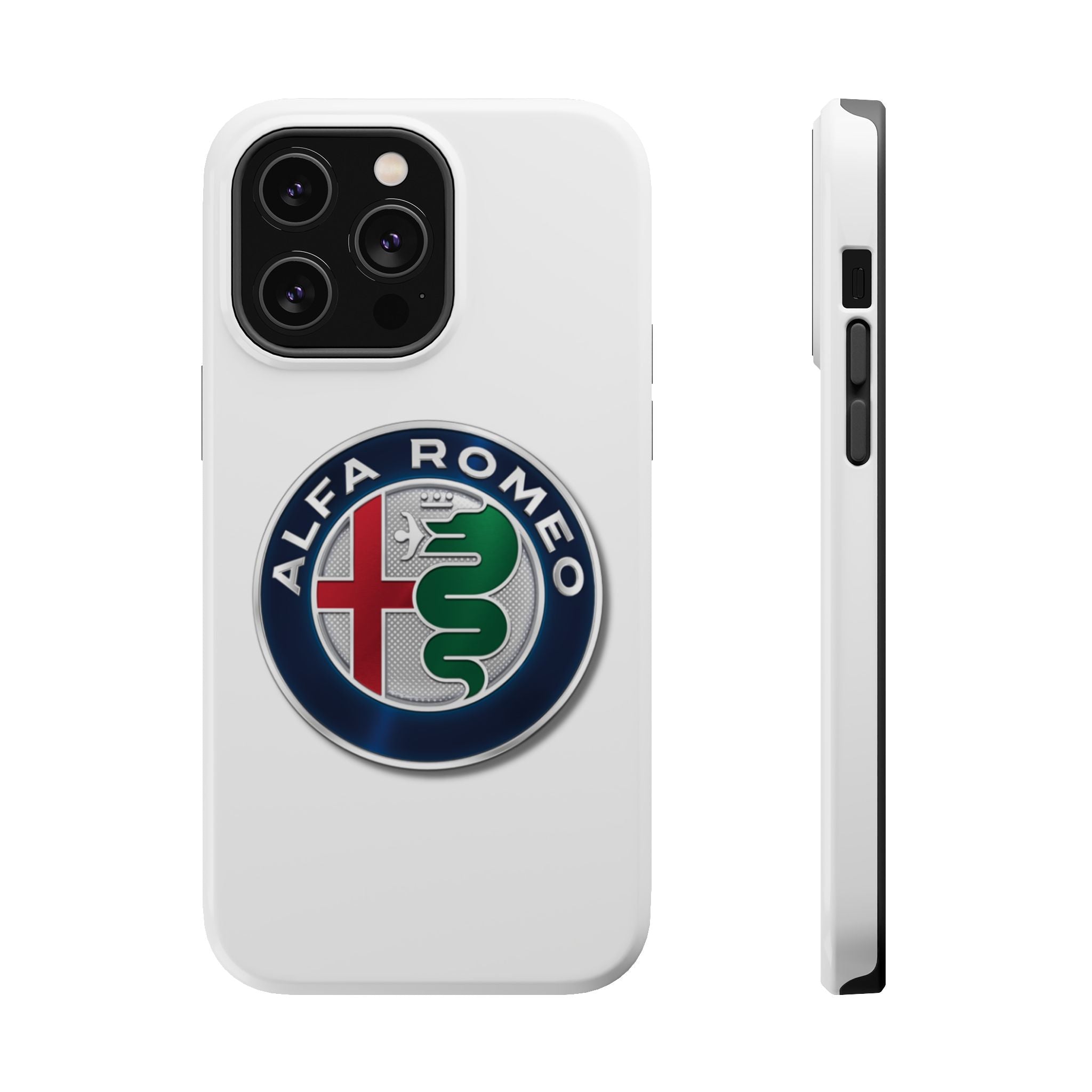 Alfa Romeo White Magnetic Tough Cases