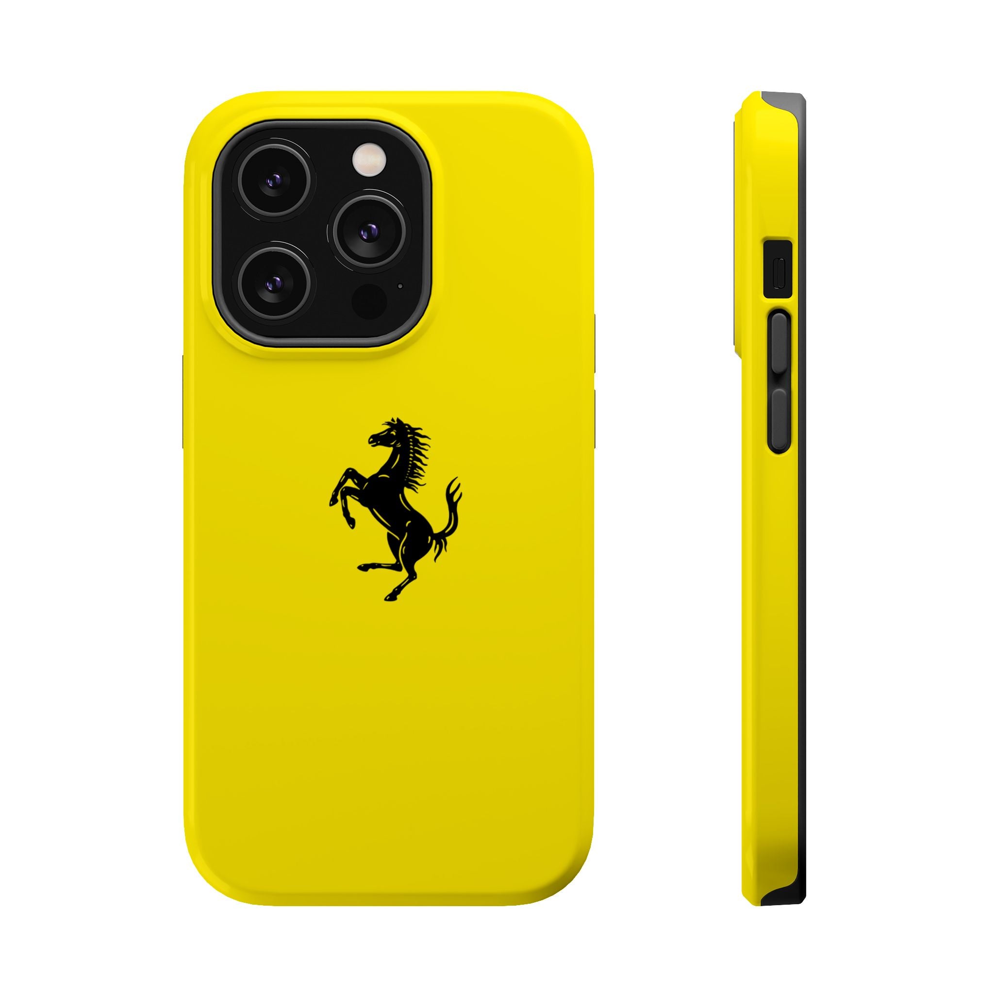 Ferrari horse giallo modena inspired Magnetic Tough Cases