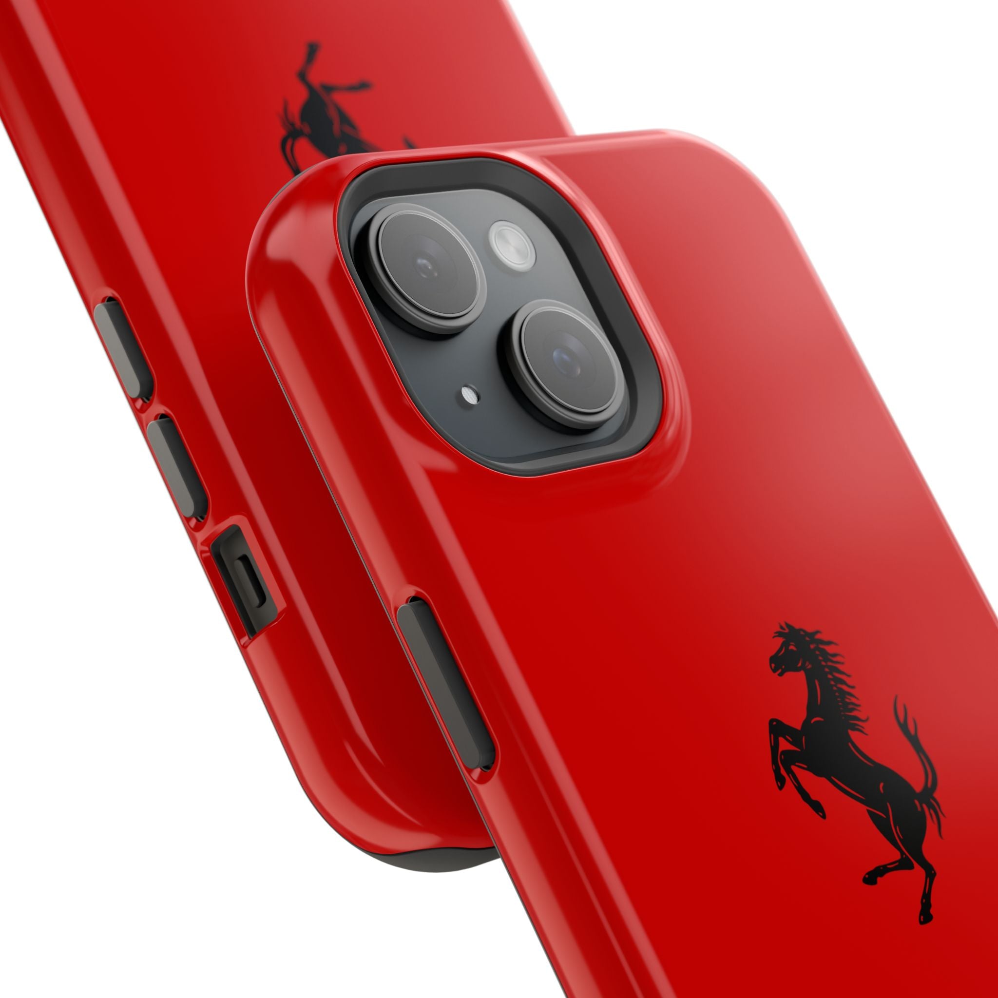 Ferrari horse Rosso Corsa inspired Magnetic Tough Cases