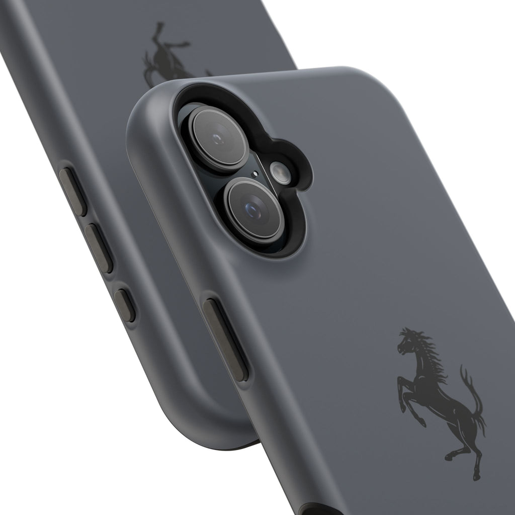 Ferrari horse Grigio silverstone inspired Magnetic Tough Cases
