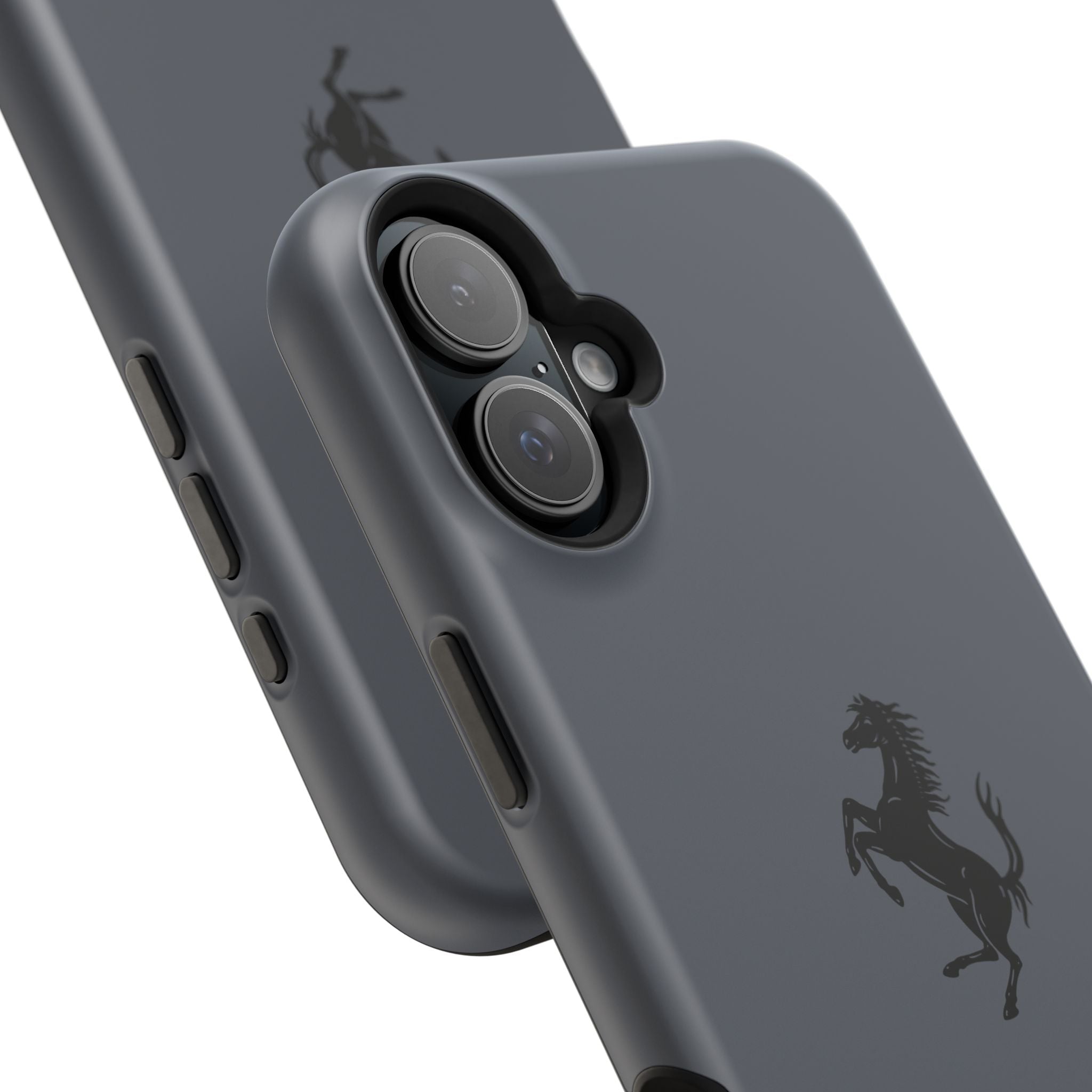 Ferrari horse Grigio silverstone inspired Magnetic Tough Cases