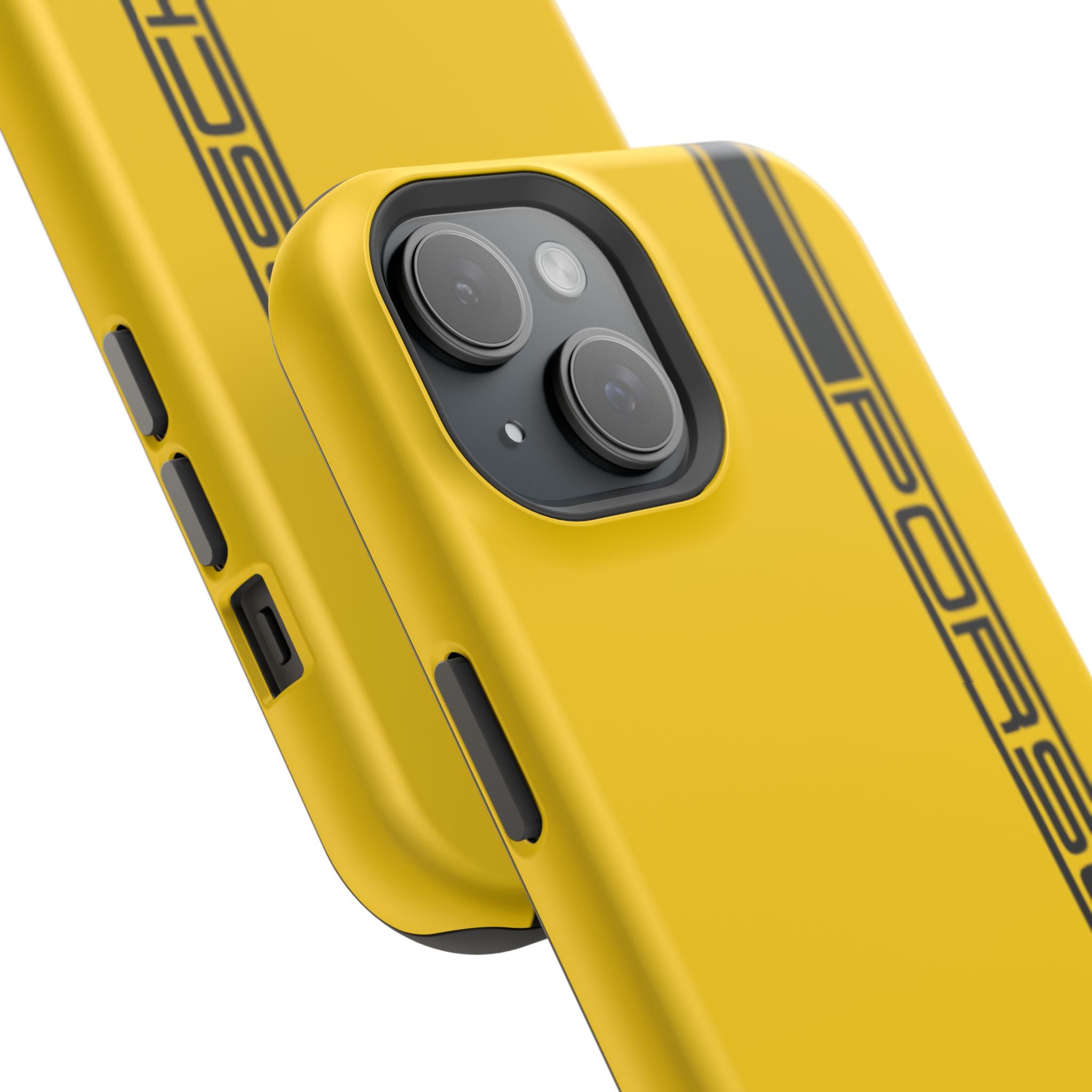 Porsche Speed yellow inspired Magnetic Tough Cases