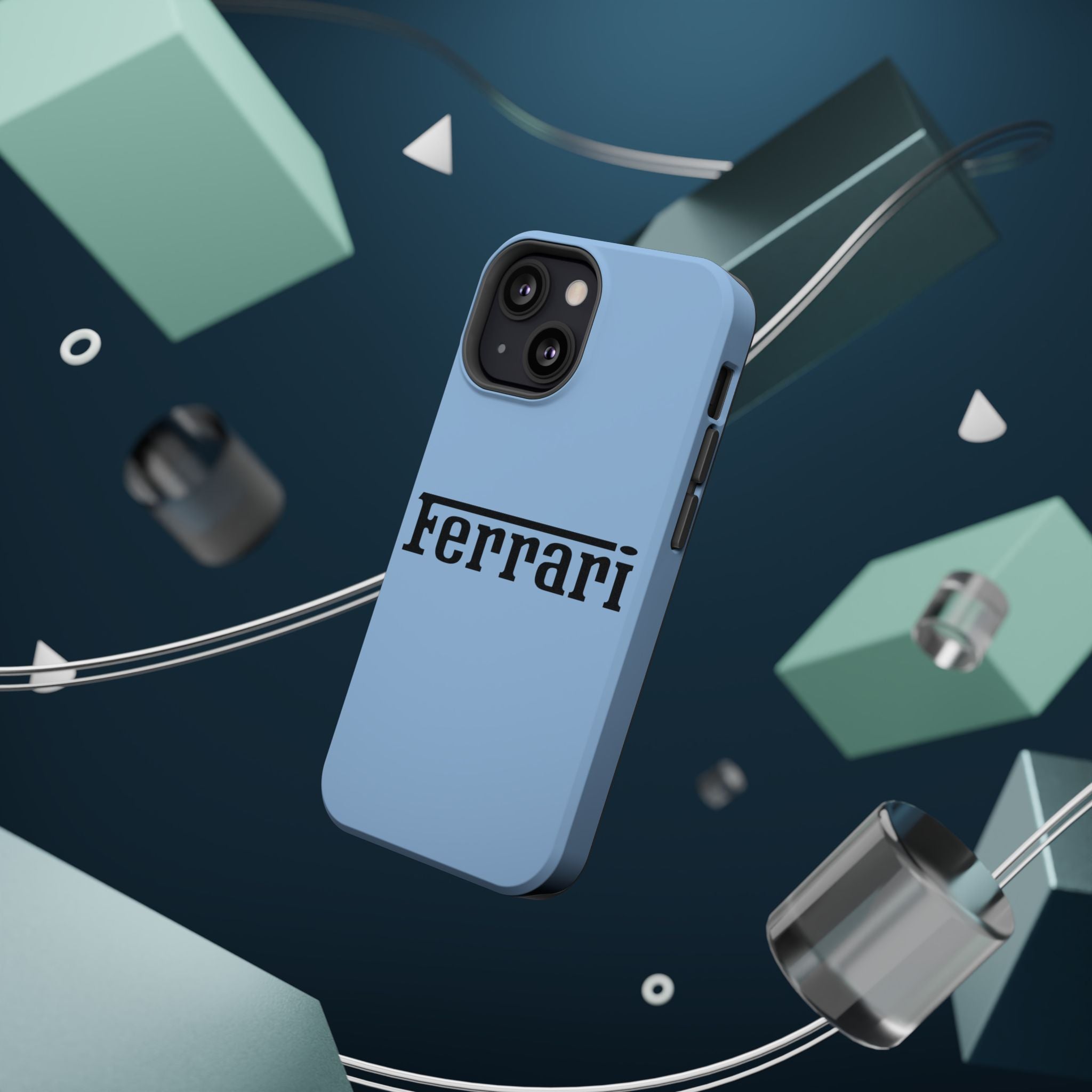 Ferrari Grigio Alloy inspired Magnetic Tough Cases