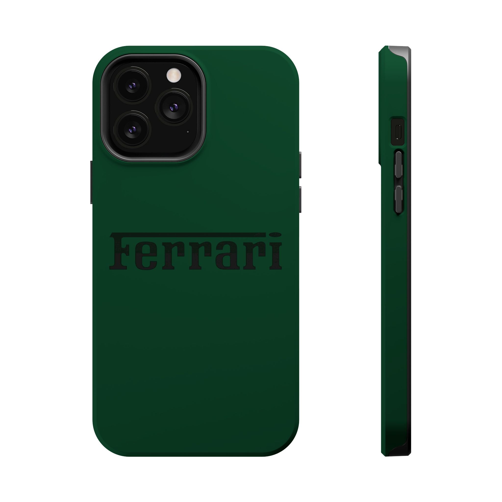 Ferrari Verde British inspired Magnetic Tough Cases