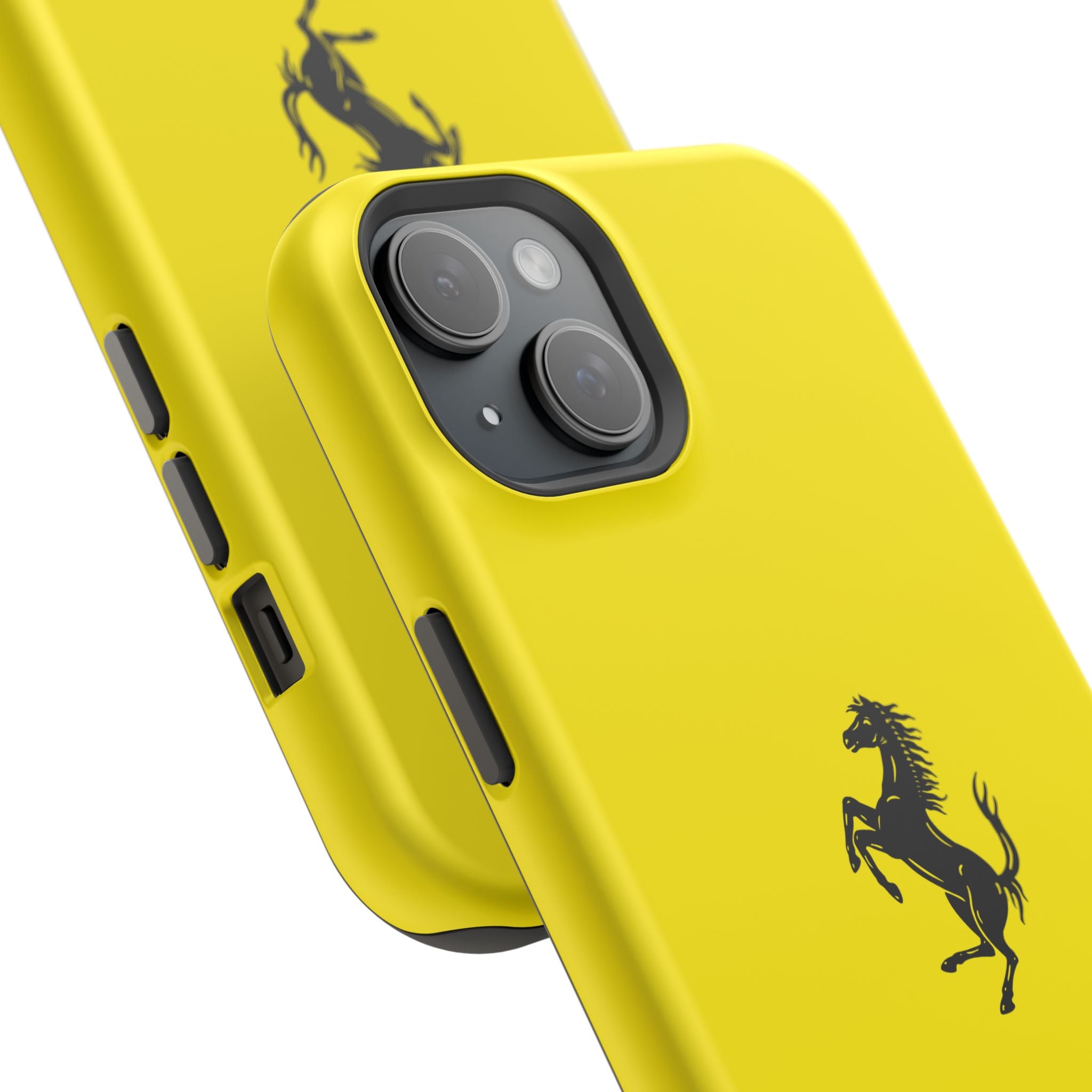 Ferrari horse Giallo Modena inspired Tough Cases