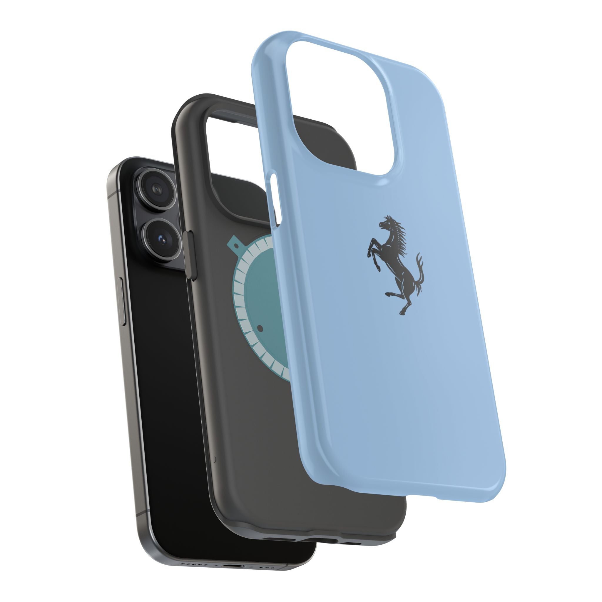 Ferrari hose Grigio alloy inspired Magnetic Tough Cases