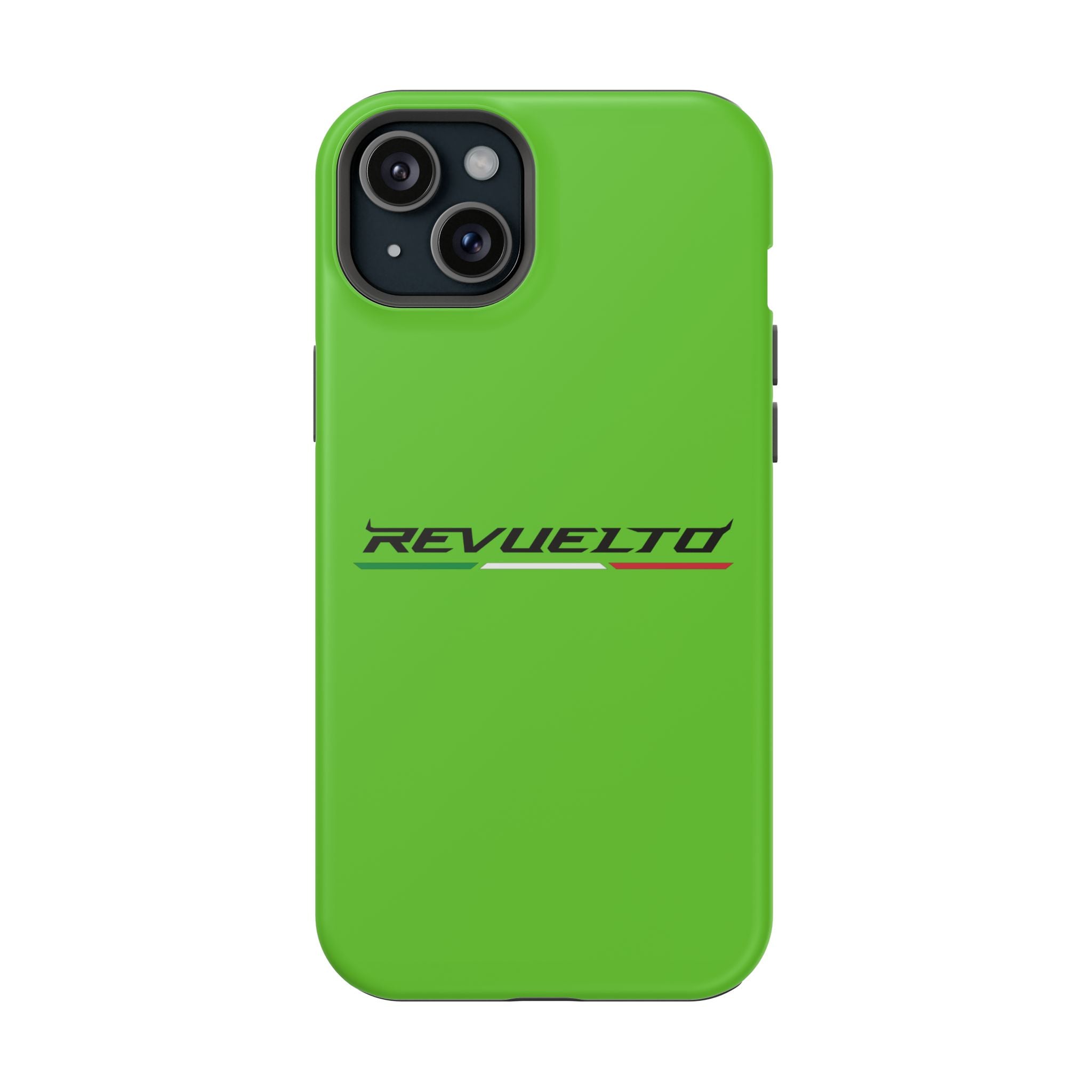 Lamborghini Revuelto Green inspired Magnetic Tough Cases