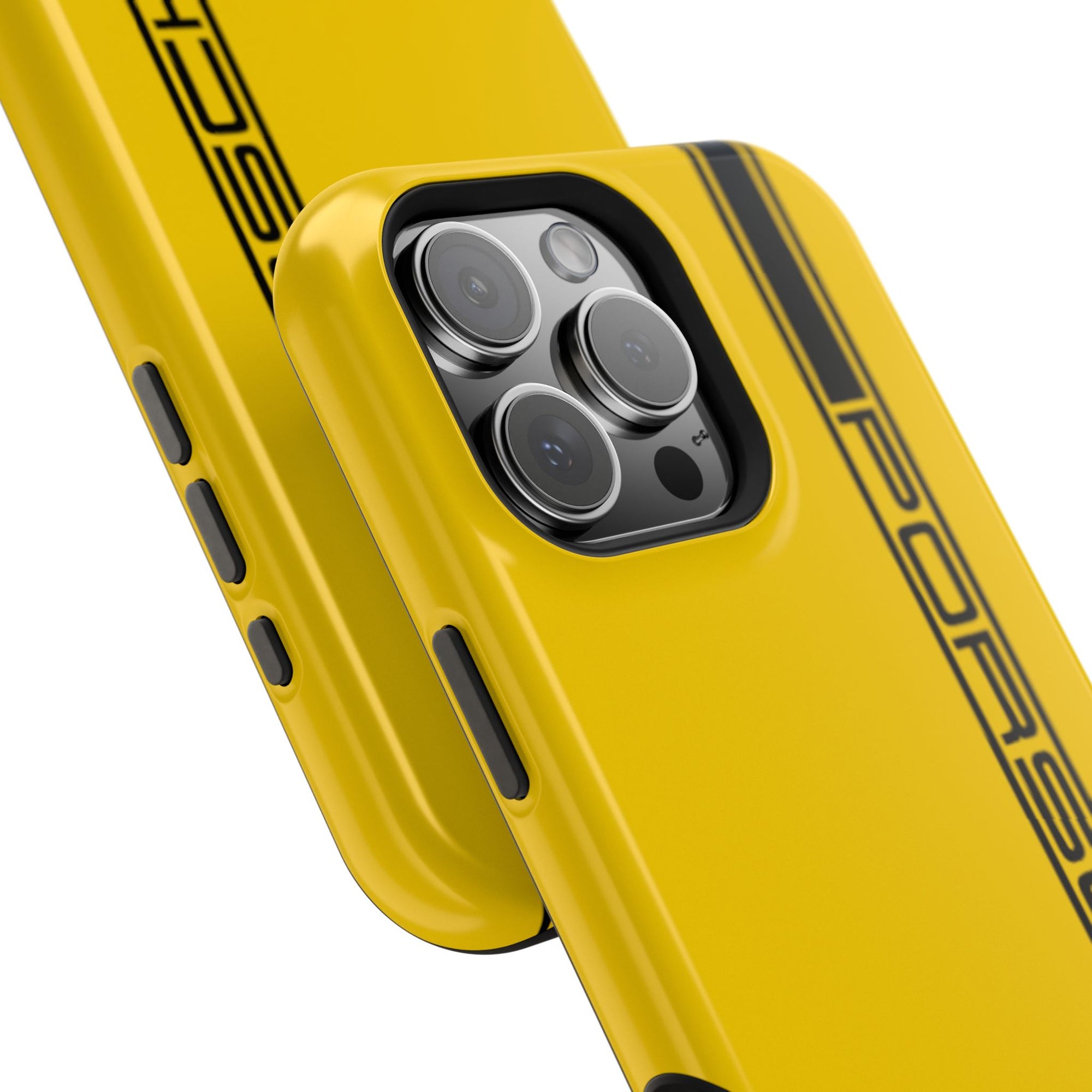 Porsche Speed yellow inspired Magnetic Tough Cases