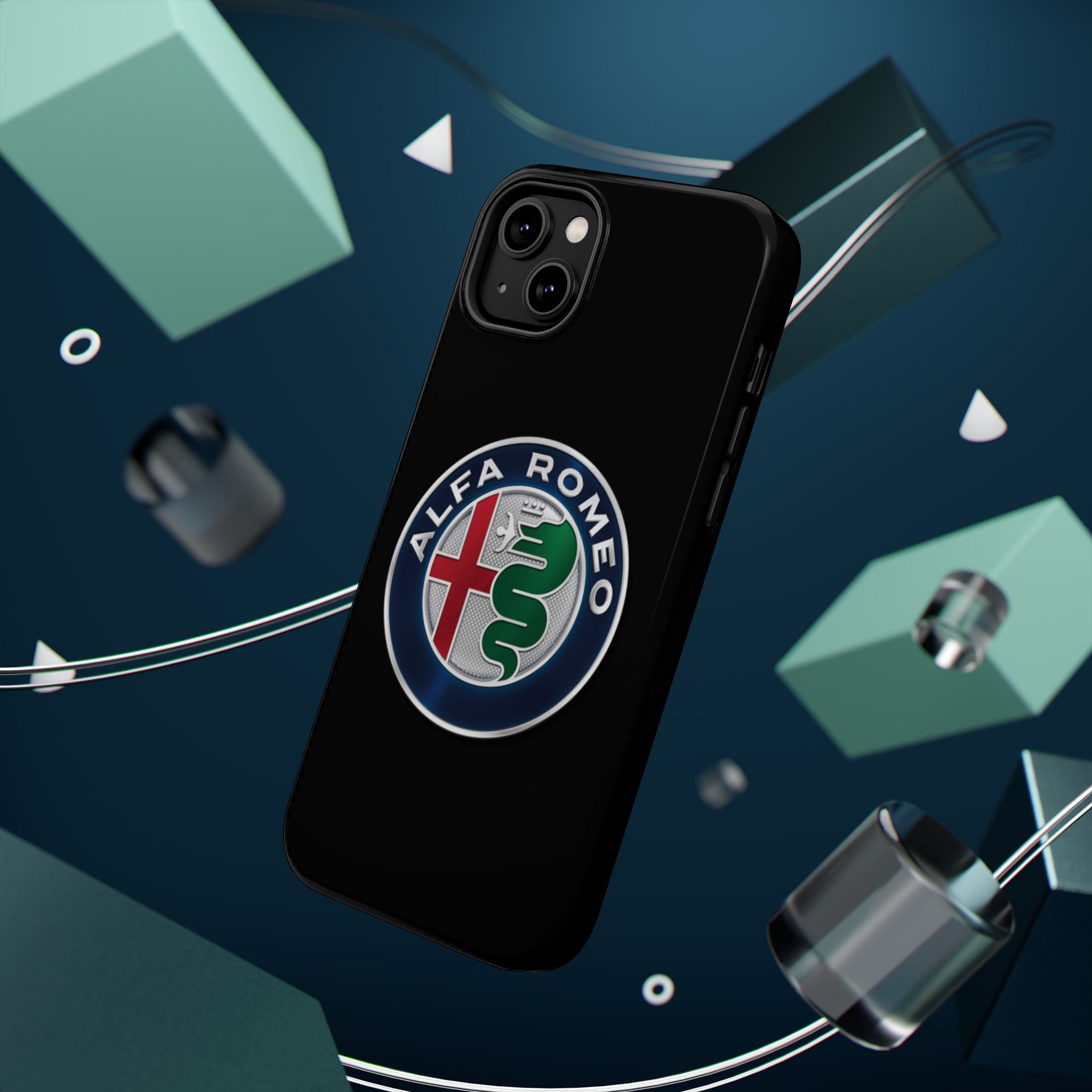 Vulcano Black inspired Magnetic Tough Cases