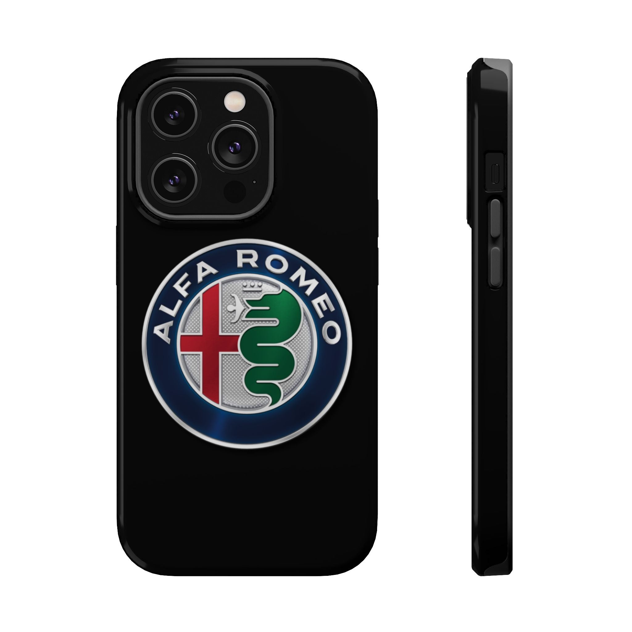 Alfa romeo Dark black inspired Magnetic Tough Cases