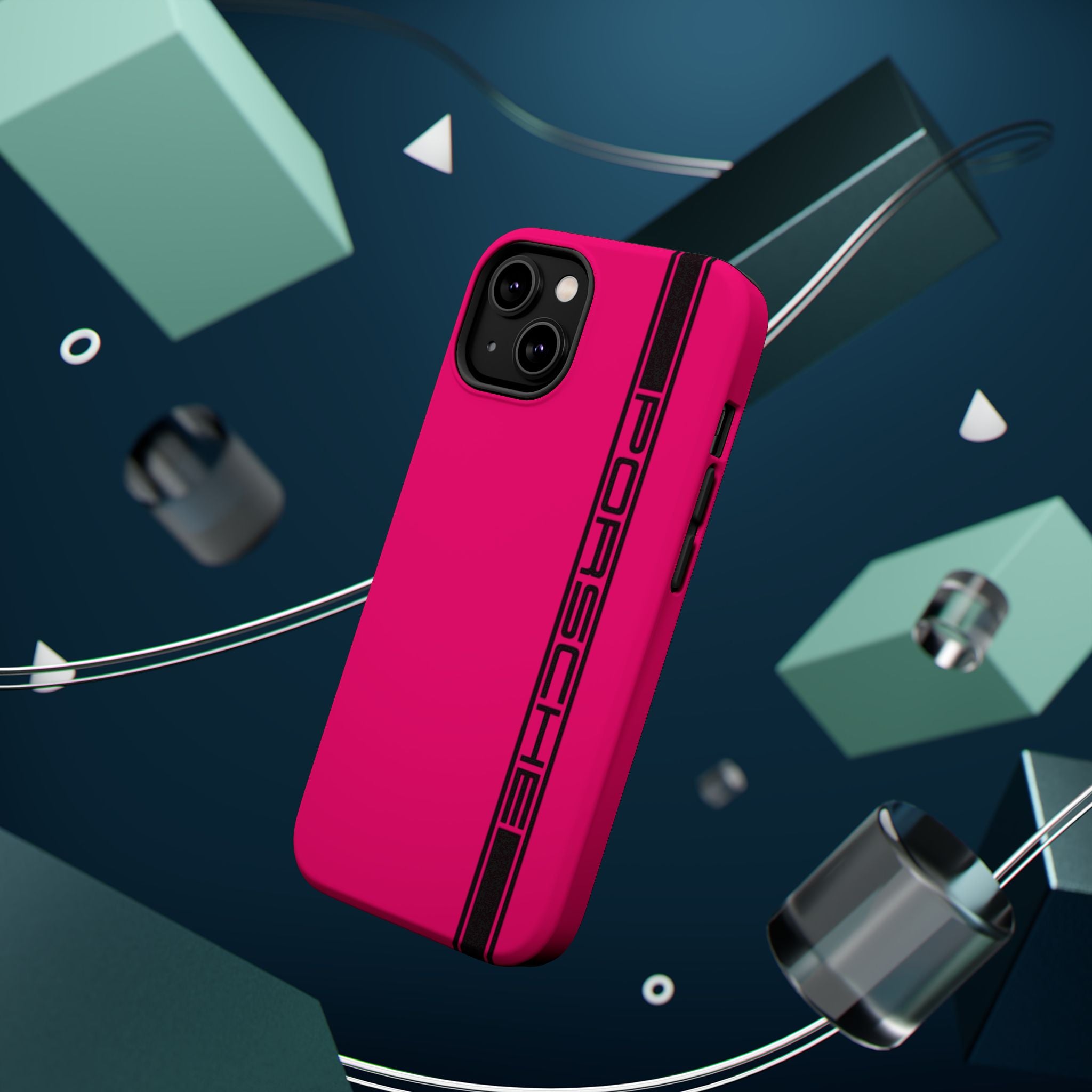 Porsche Rubystar colored inspired Magnetic Tough Cases