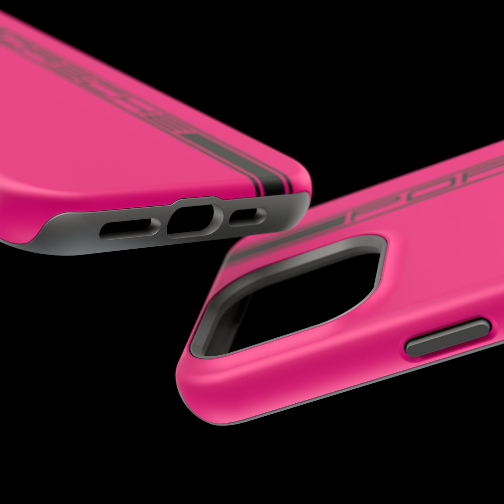 Porsche Rubystar colored inspired Magnetic Tough Cases