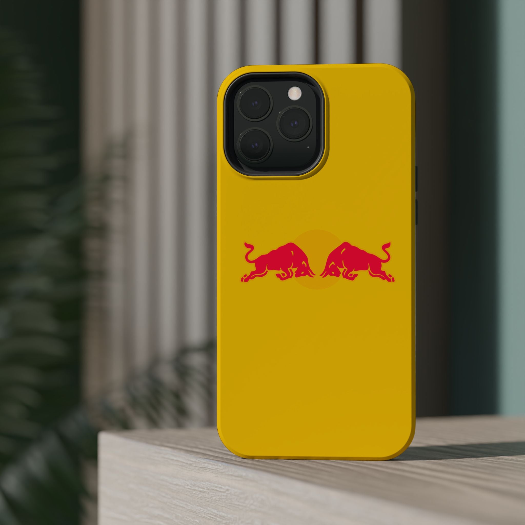 Red Bull yellow inspired Magnetic Tough Cases