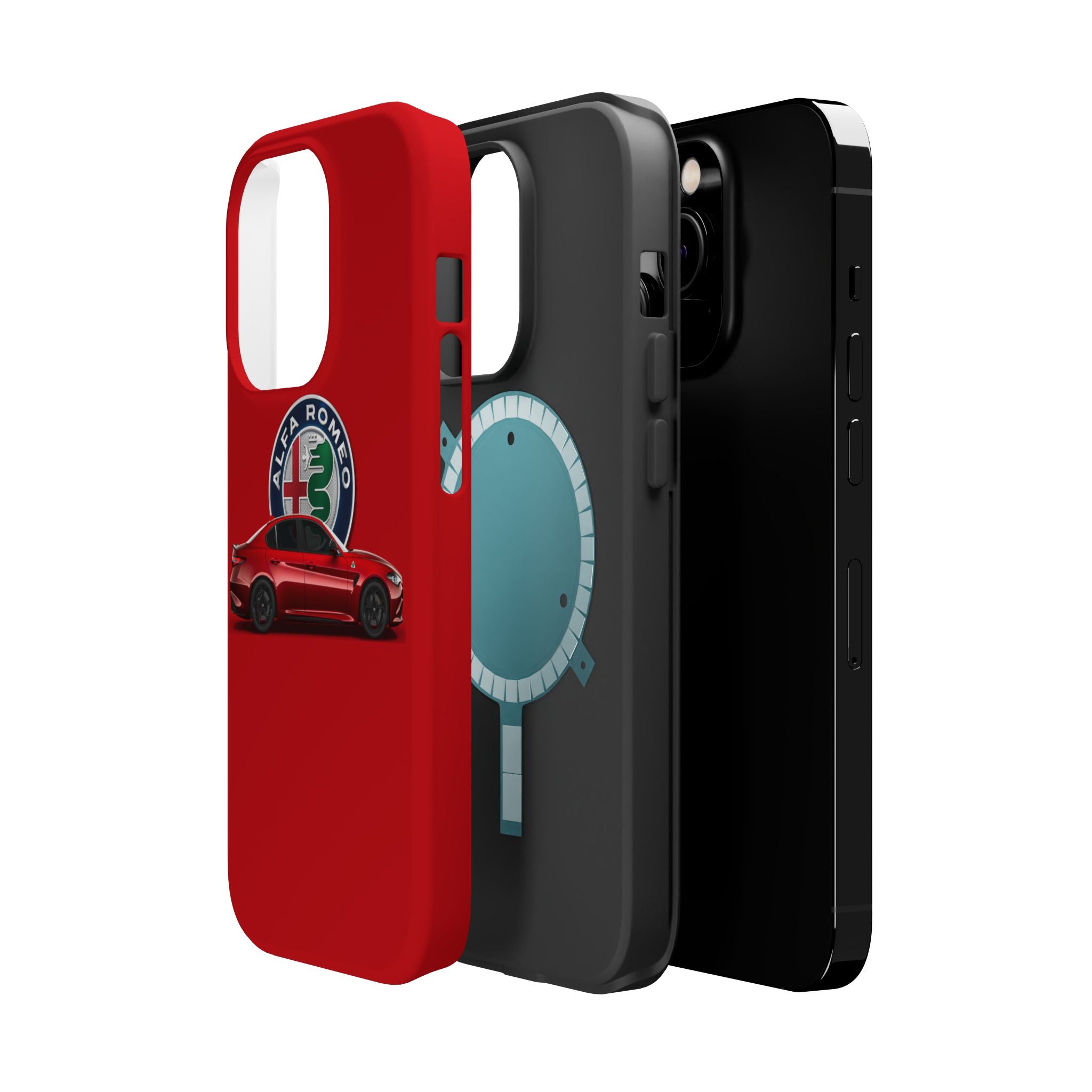 Alfa Romeo inspired Magnetic Tough Cases