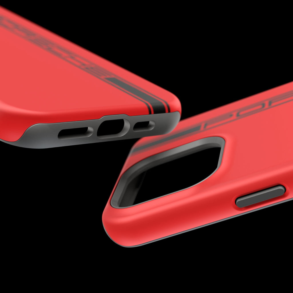 Porsche Guards red inspired Magnetic Tough Cases