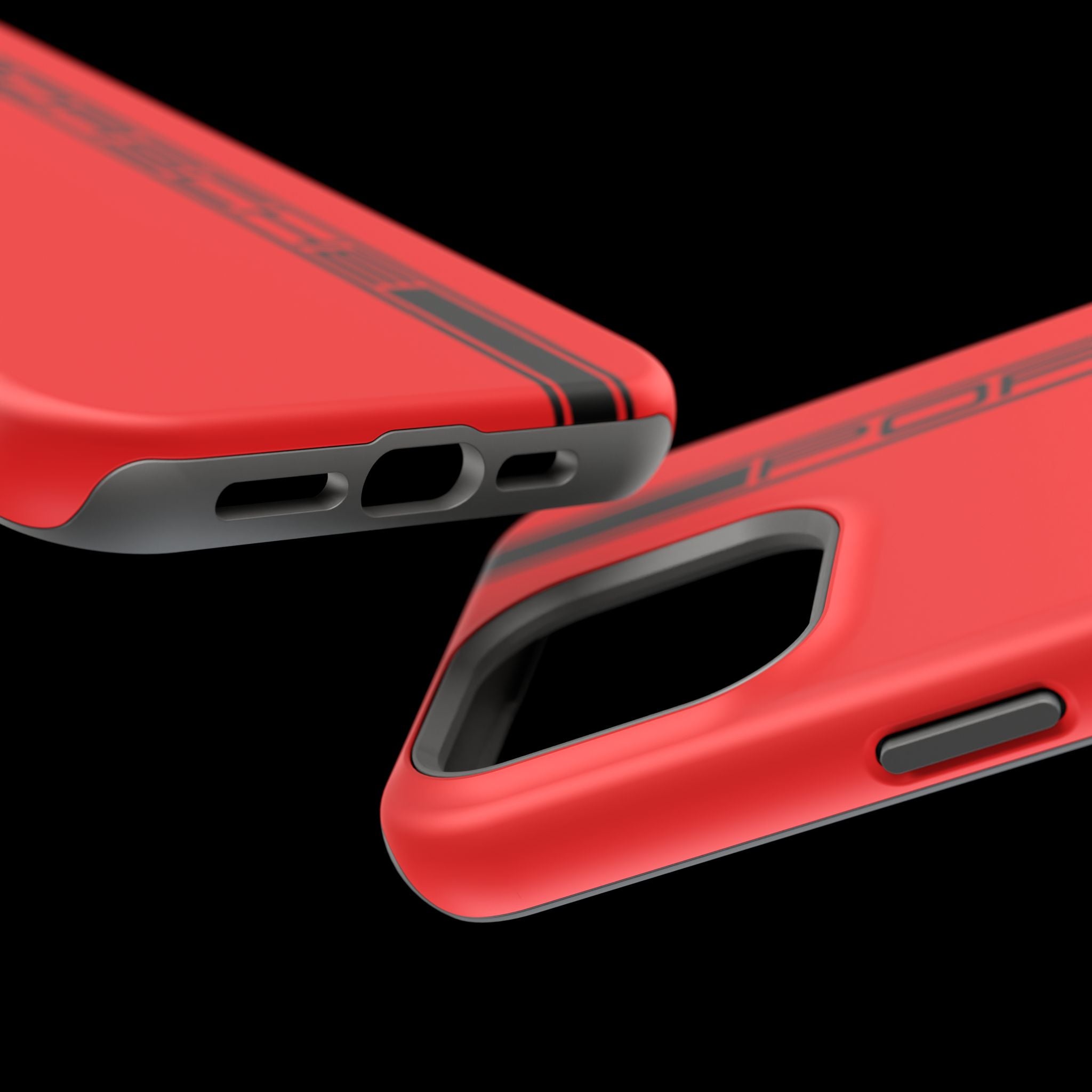 Porsche Guards red inspired Magnetic Tough Cases