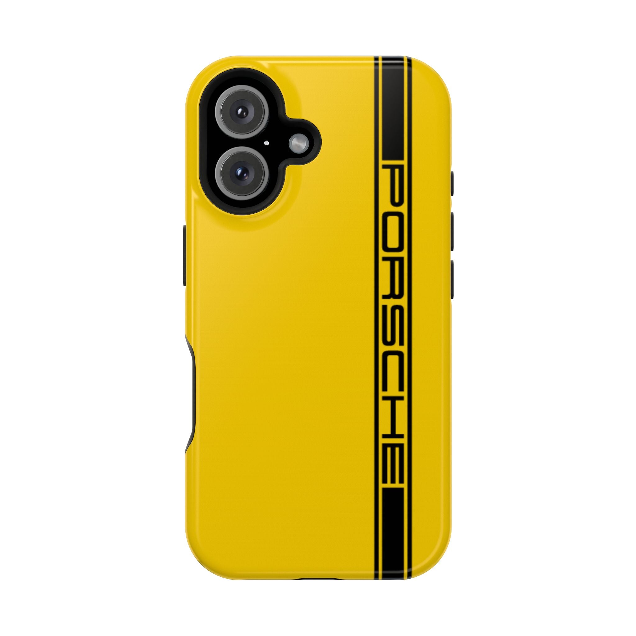 Porsche Speed yellow inspired Magnetic Tough Cases
