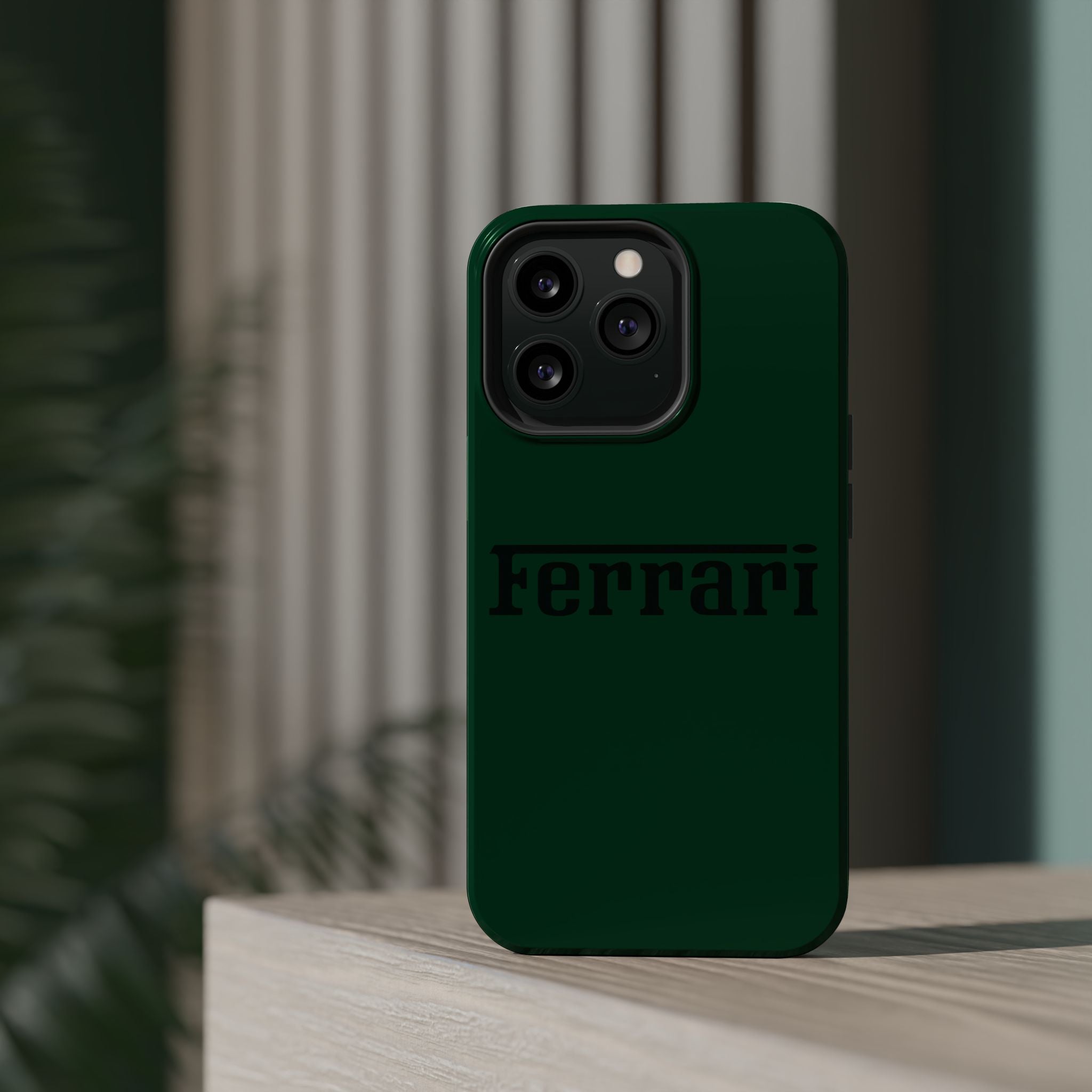 Ferrari Verde British inspired Magnetic Tough Cases