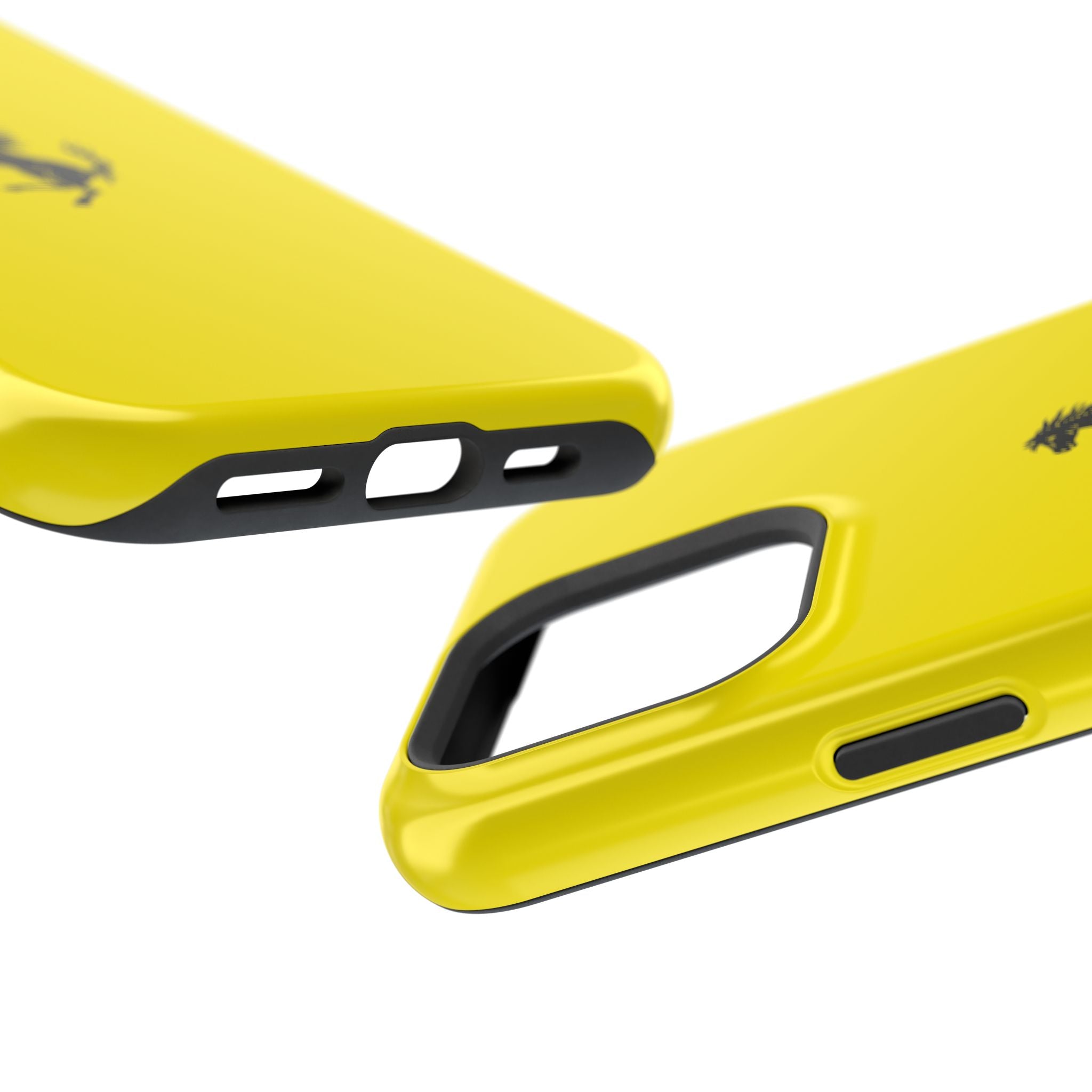 Ferrari horse Giallo Modena inspired Tough Cases