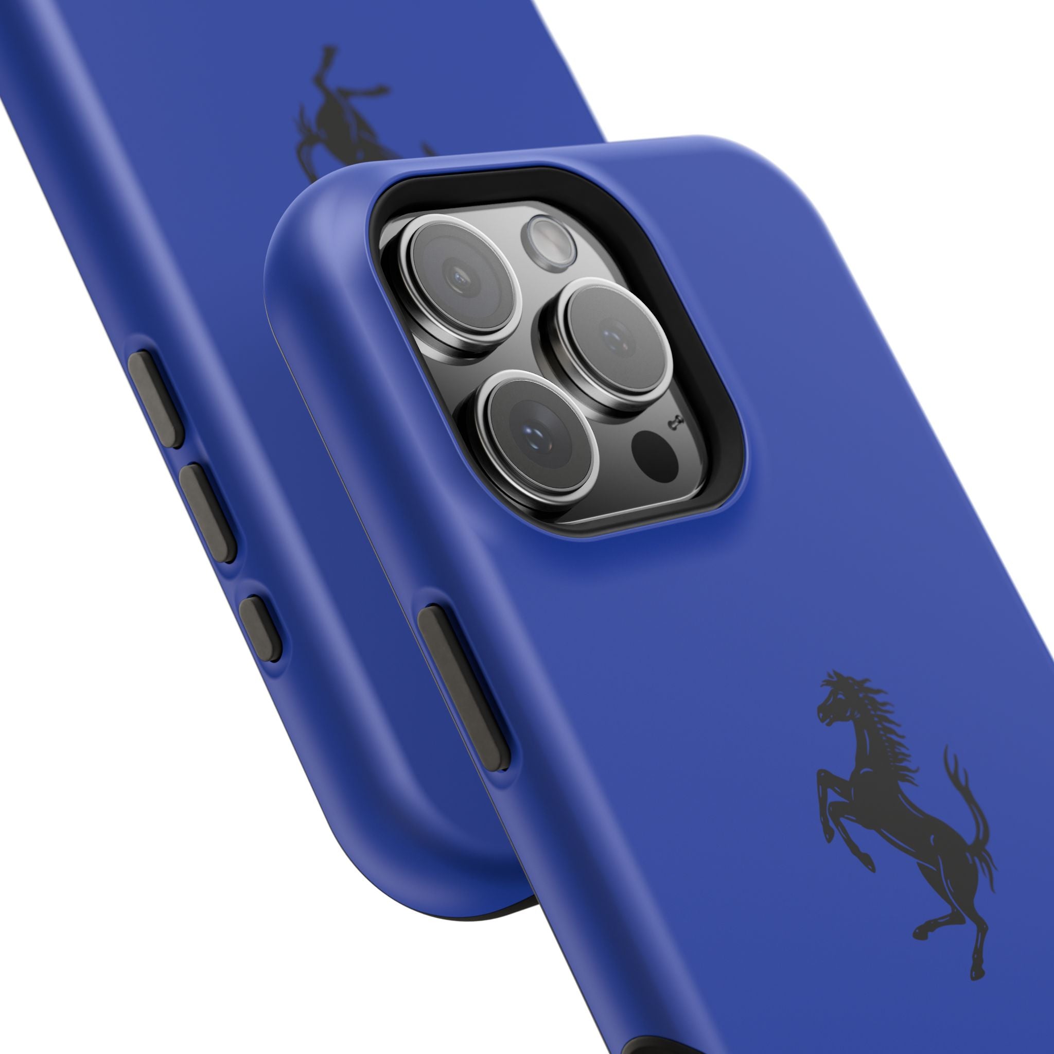 Ferrari horse Blu tour de france inspired Magnetic Tough Cases