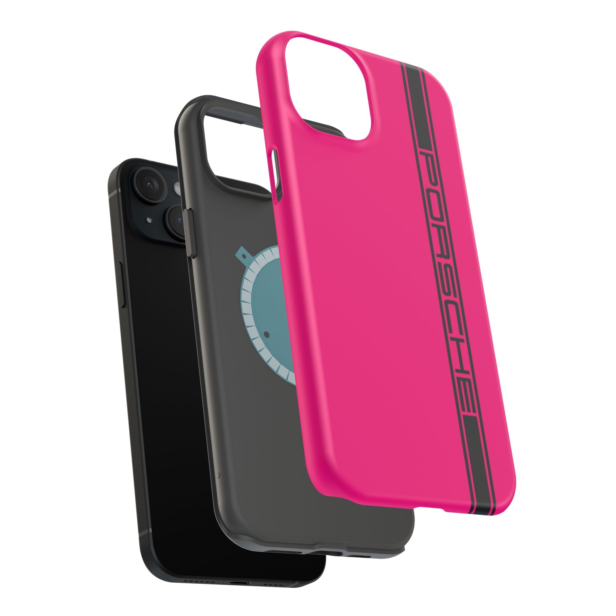 Porsche Rubystar colored inspired Magnetic Tough Cases