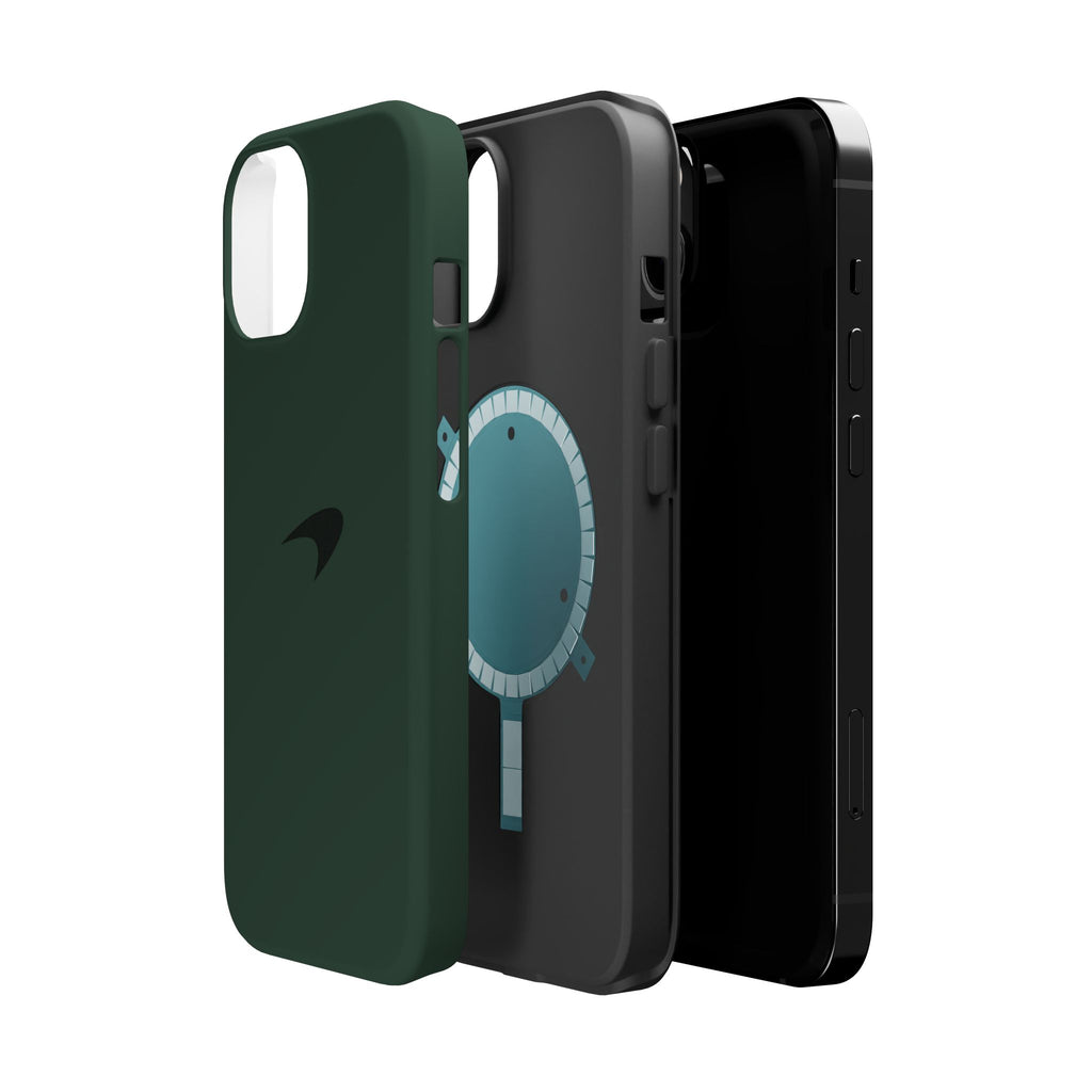 Racing green mclaren inspired Magnetic Tough Cases