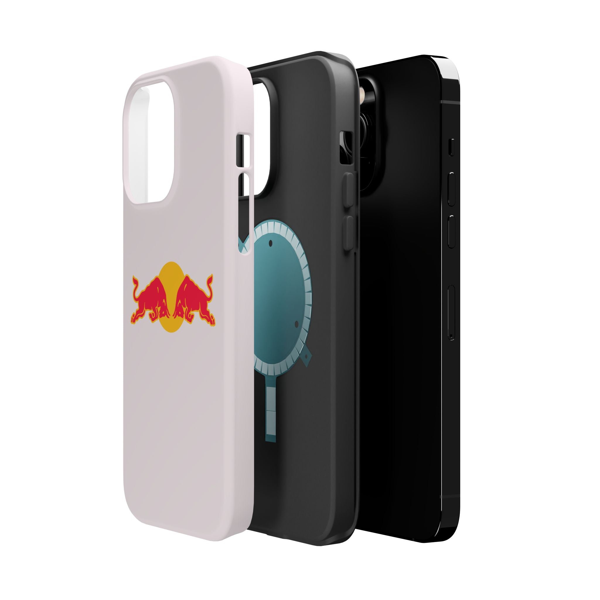 Red Bull white inspired Magnetic Tough Cases