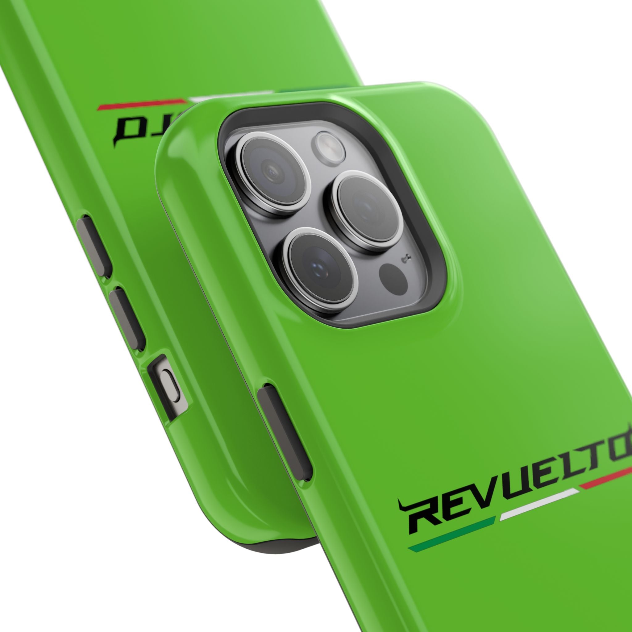 Lamborghini Revuelto Green inspired Magnetic Tough Cases