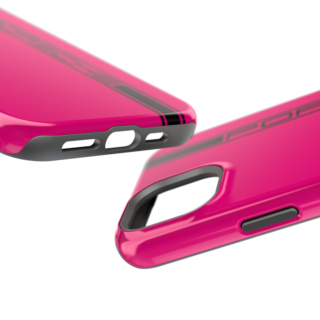Porsche Rubystar colored inspired Magnetic Tough Cases