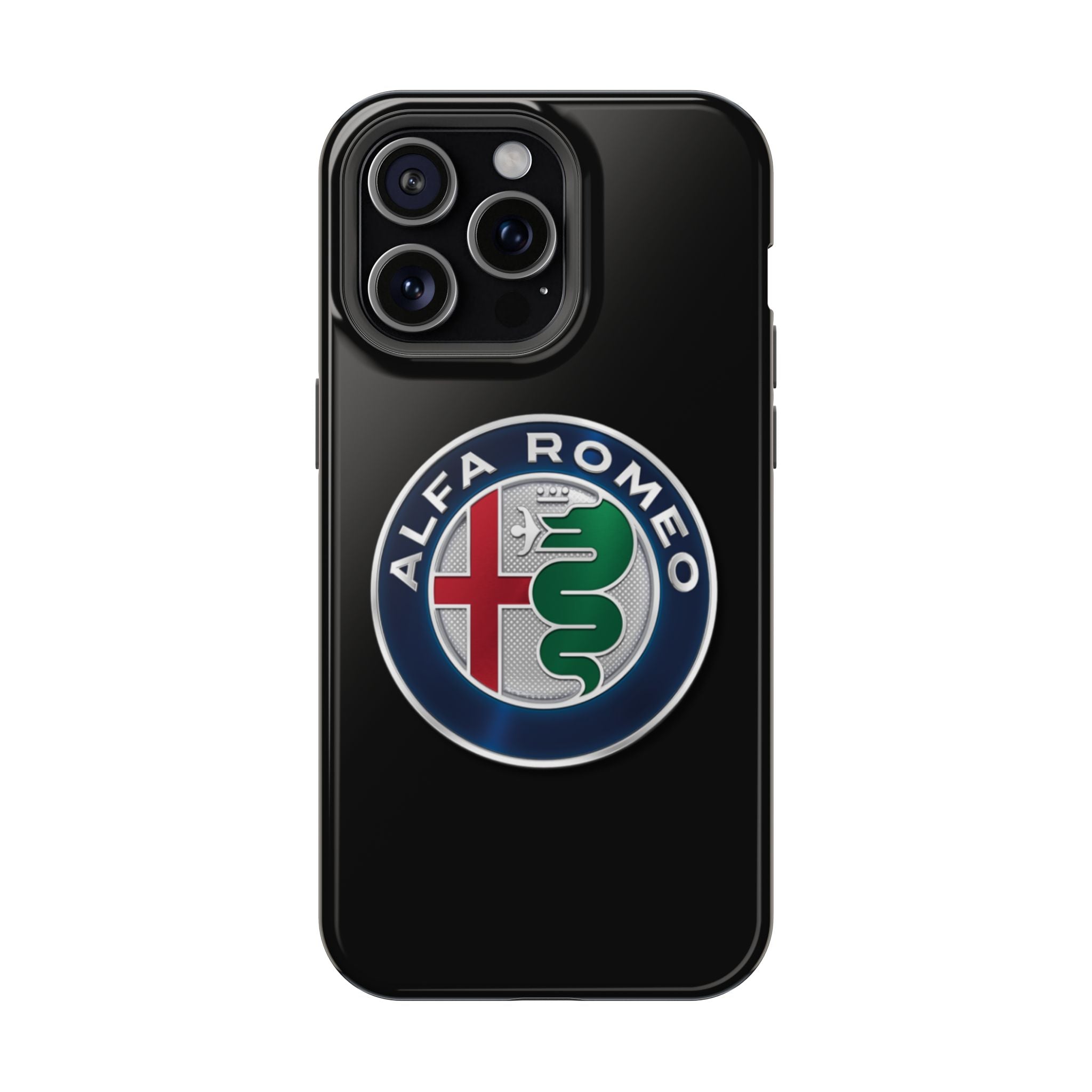 Alfa romeo Dark black inspired Magnetic Tough Cases