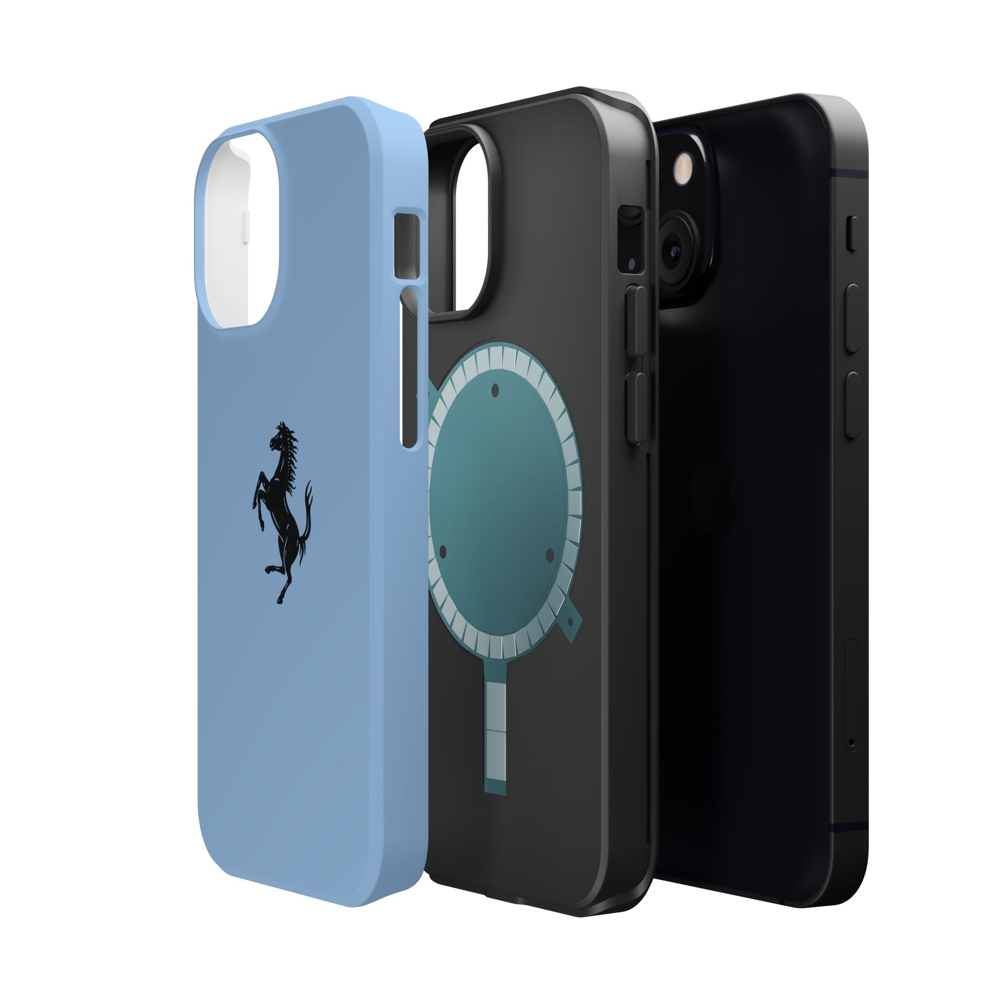 Ferrari hose Grigio alloy inspired Magnetic Tough Cases