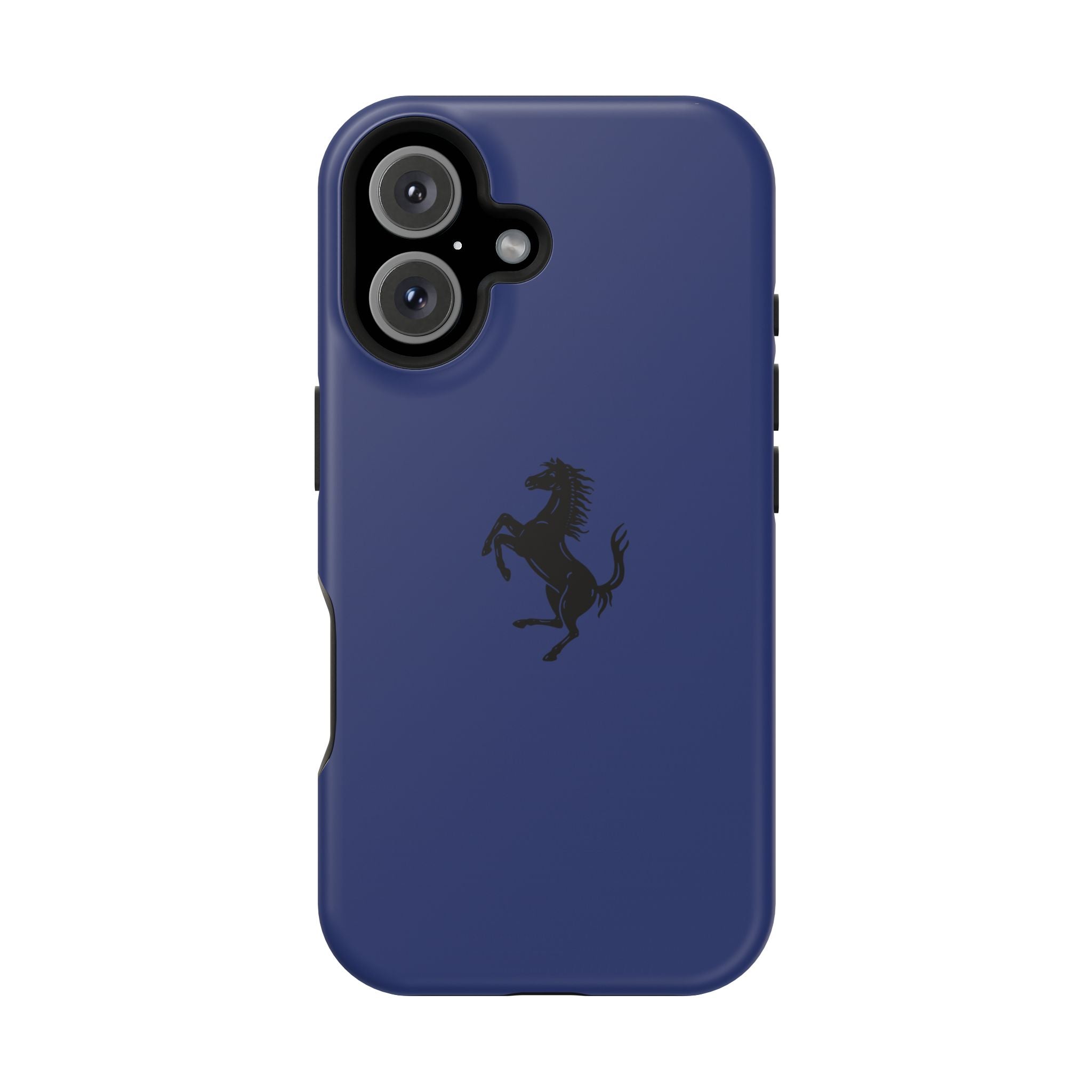 Ferrari horse Blue pozzi inspired Magnetic Tough Cases