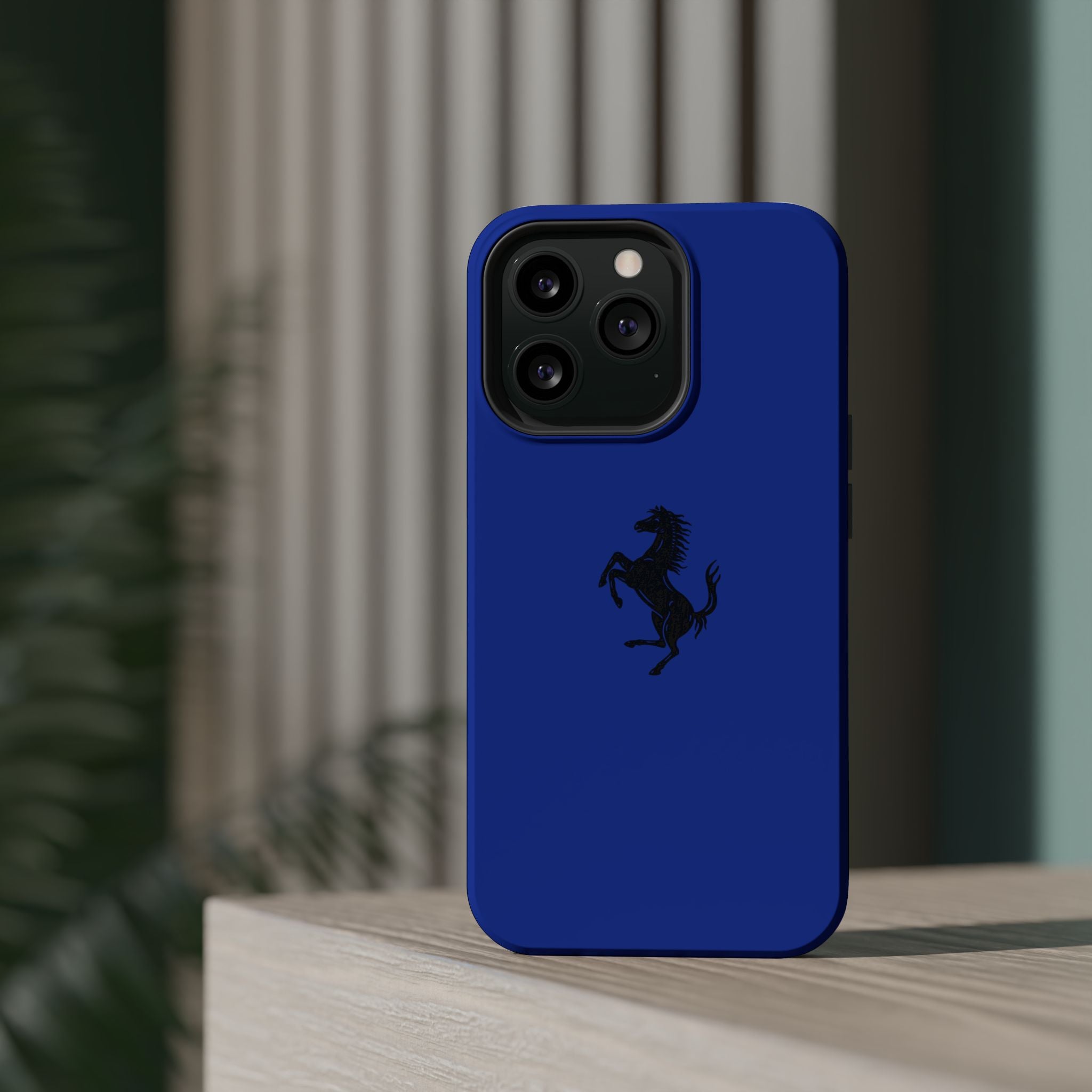 Ferrari horse blu Tour de France inspired Magnetic Tough Cases