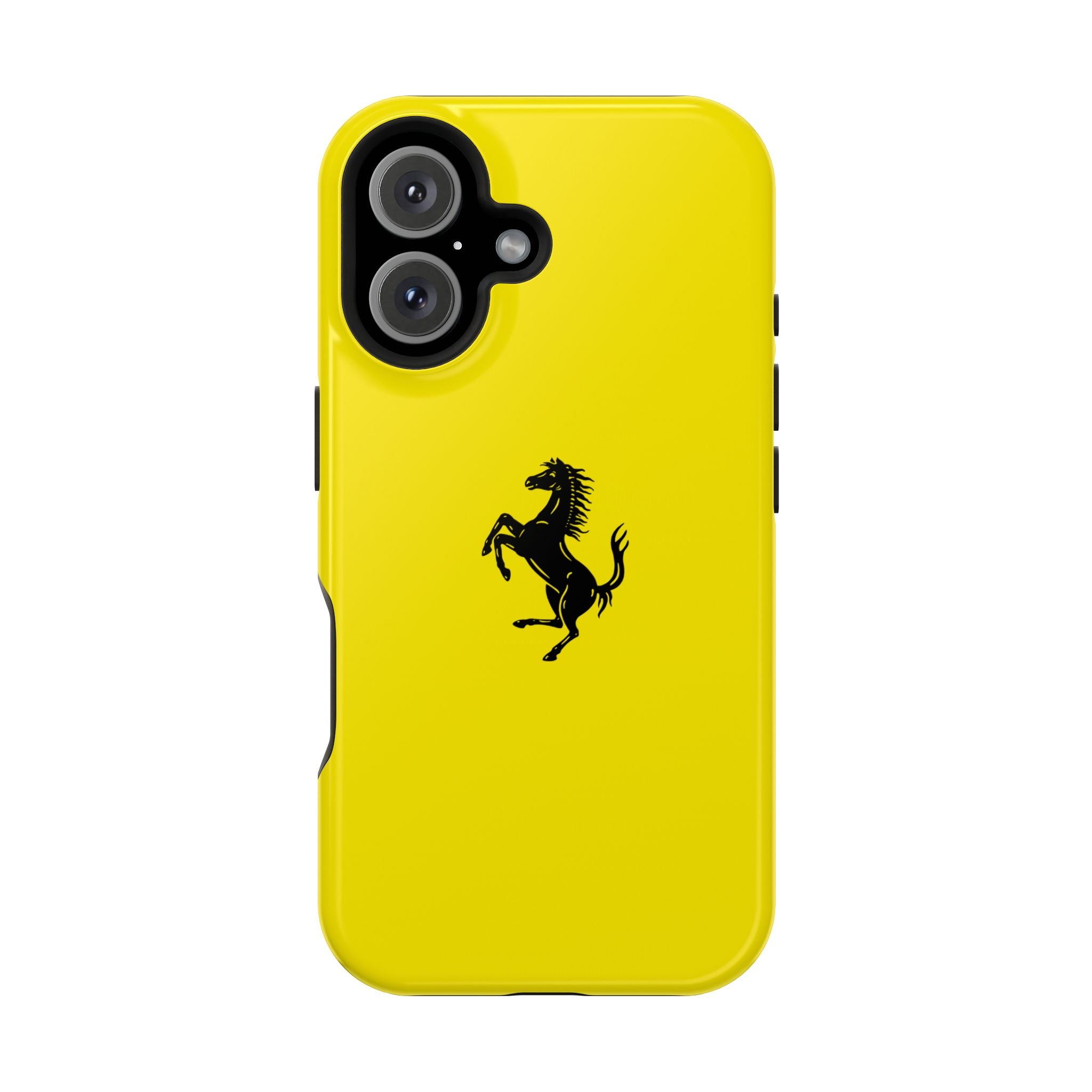 Ferrari horse giallo modena inspired Magnetic Tough Cases
