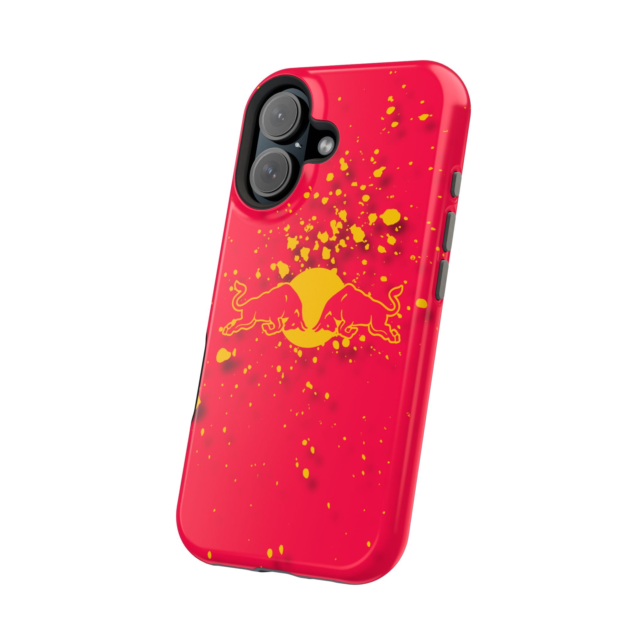 Red Bull with yellow splash inspired Magnetic Tough Cases
