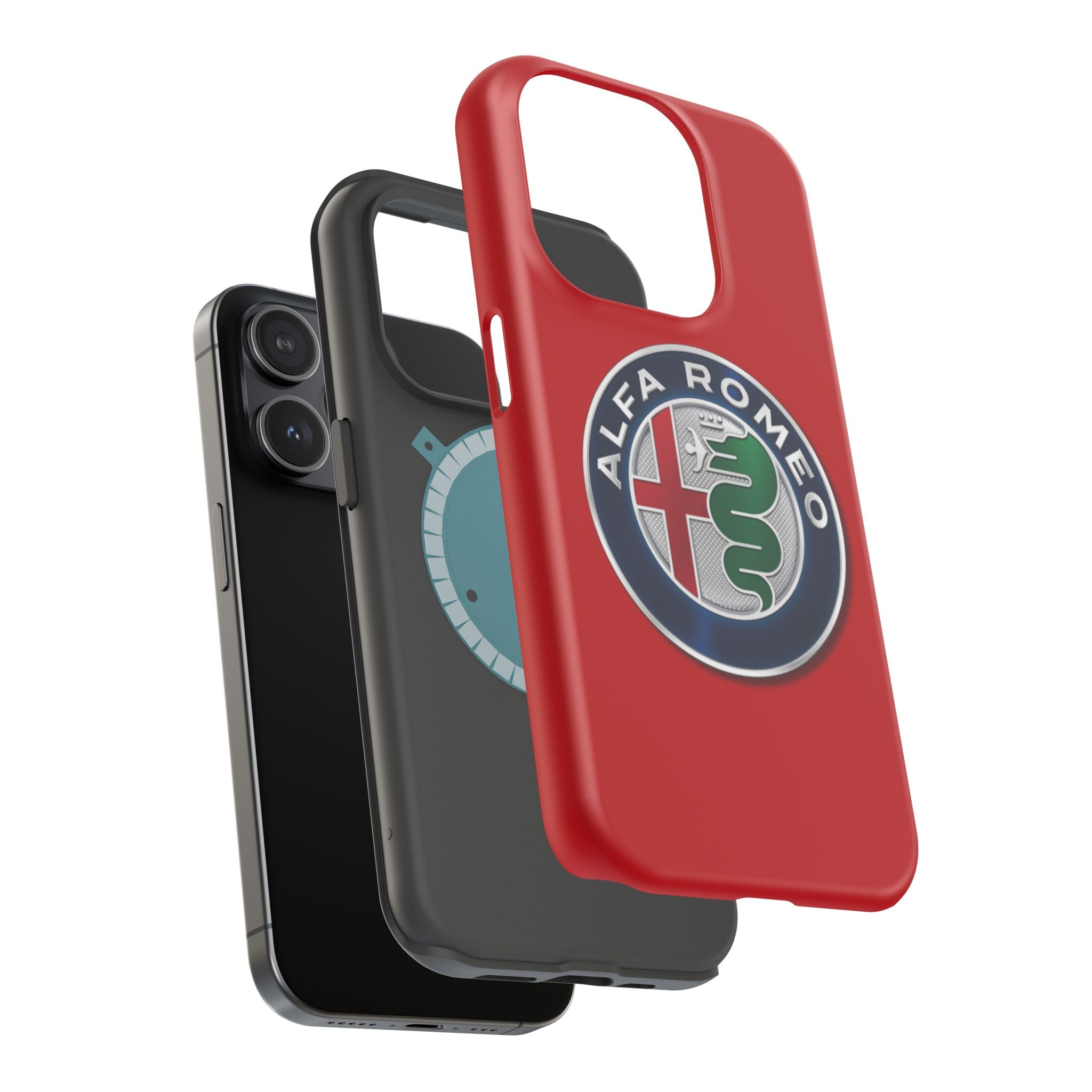 Alfa Romeo Red inspired Magnetic Tough Cases
