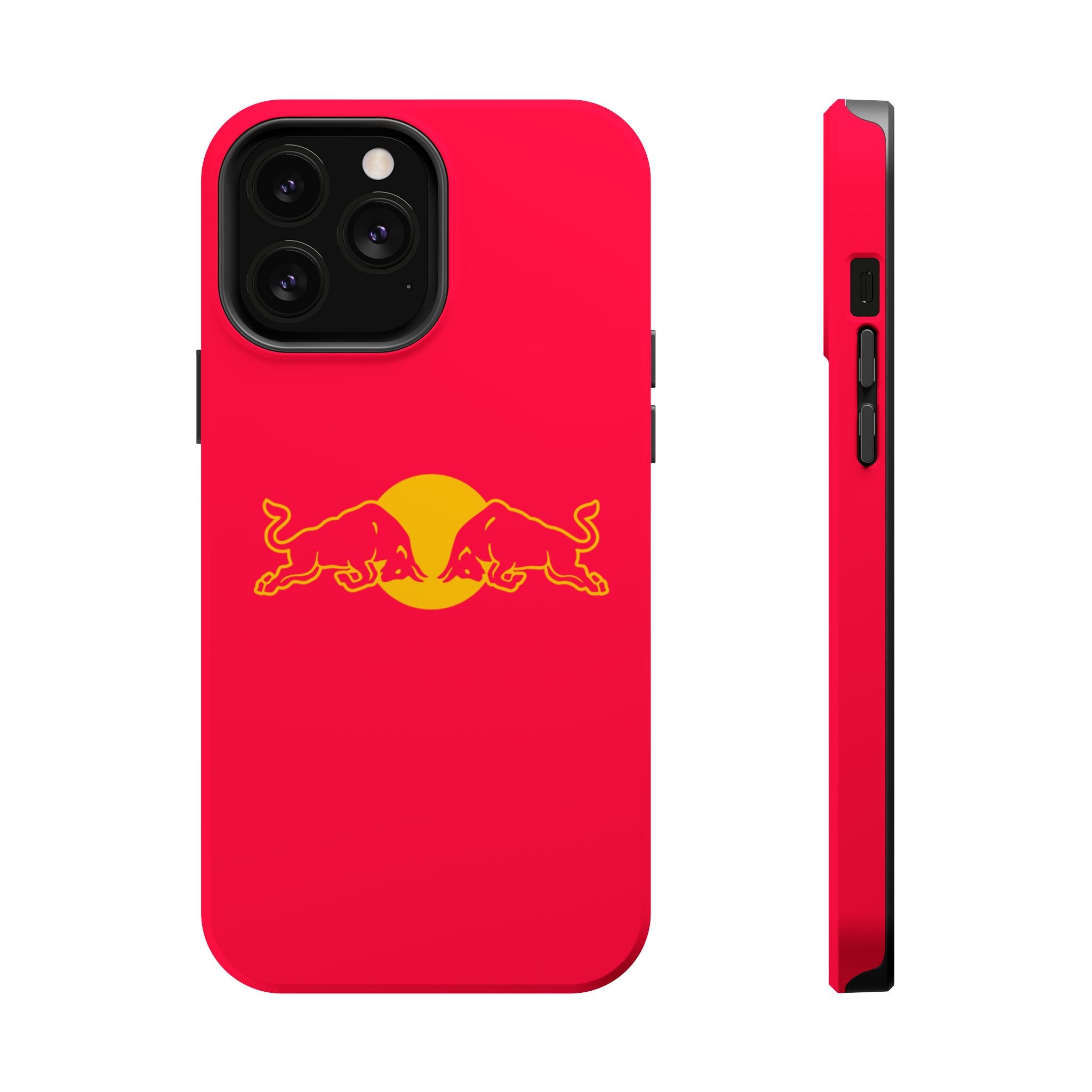 Red Bull red inspired Magnetic Tough Cases