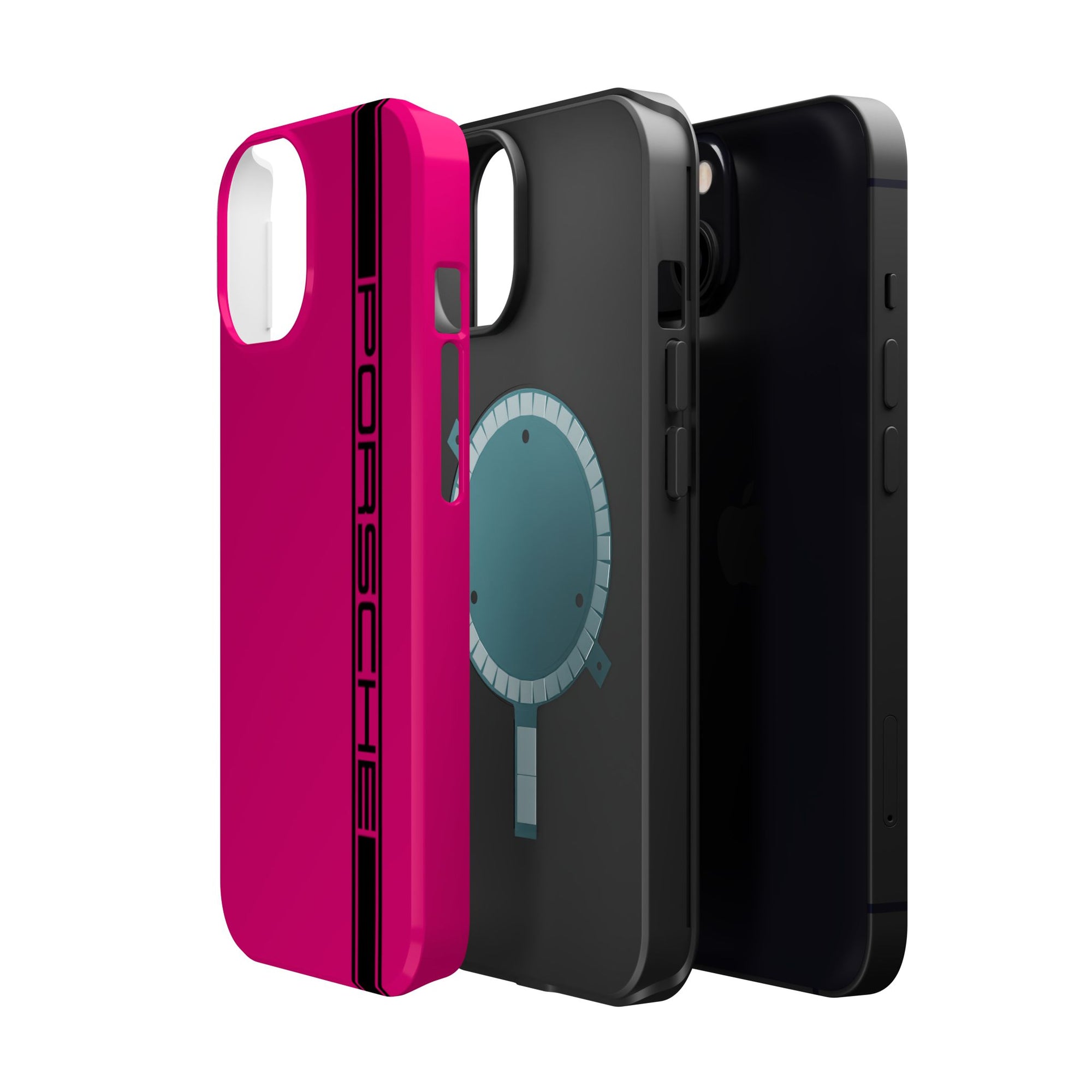 Porsche Rubystar colored inspired Magnetic Tough Cases
